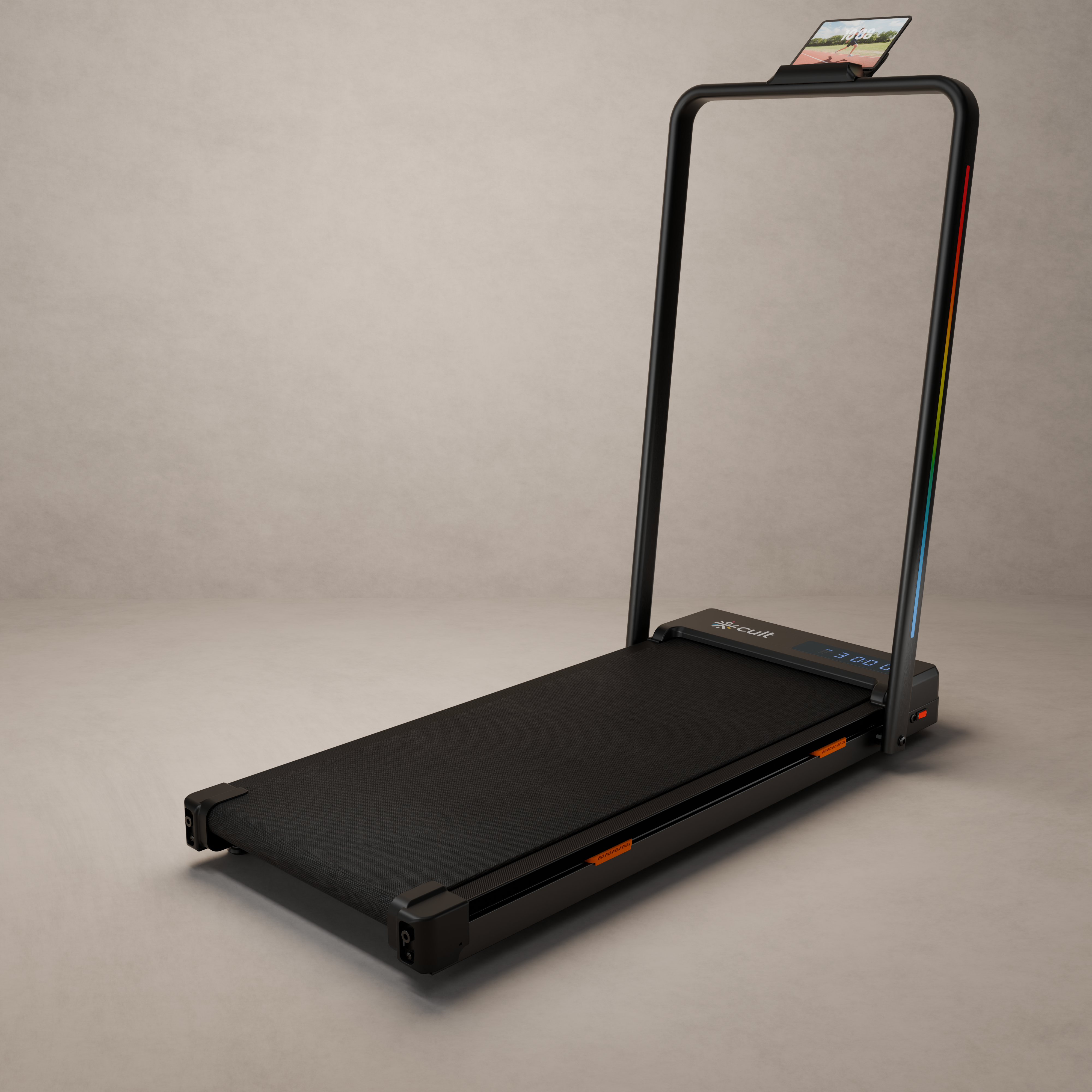 Cult Smart Walking Pad with Auto Pace Control | 2 HP BLDC Motor | 4 HP Peak | Foldable | 2-Level Incline | 120 kg Capacity