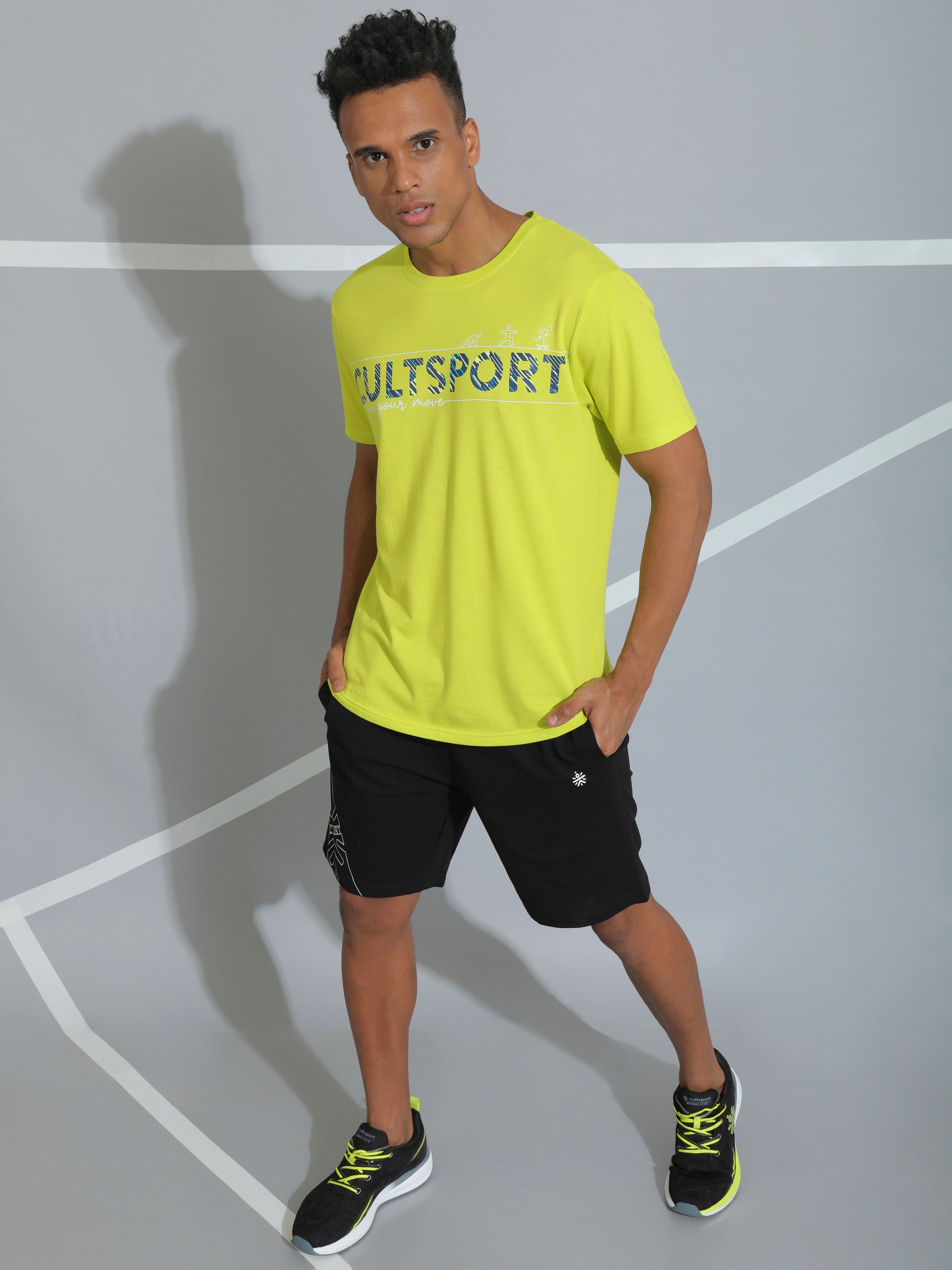 Glitch Logo Active T-shirt