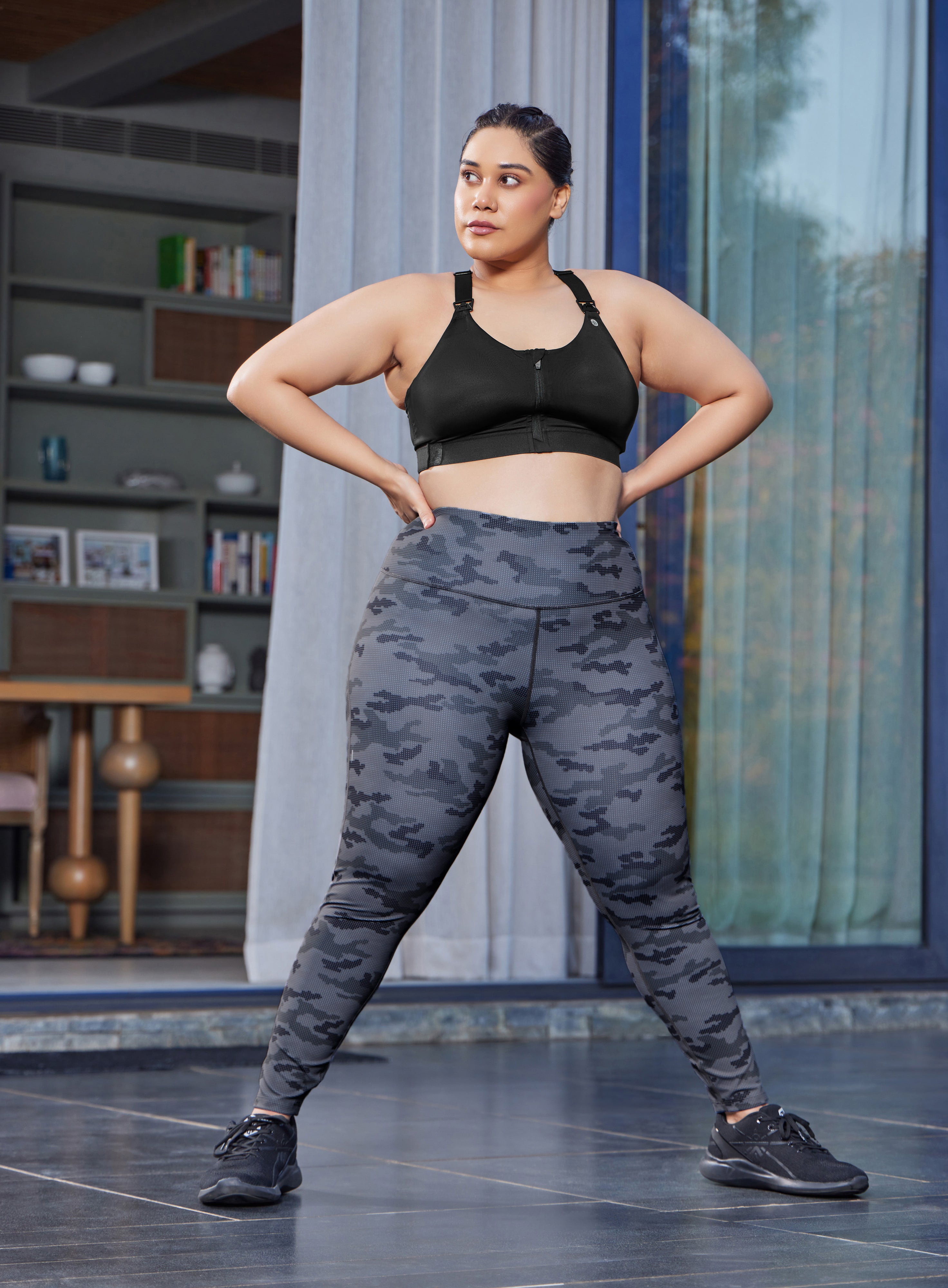 AbsoluteFit Camo Print Tights