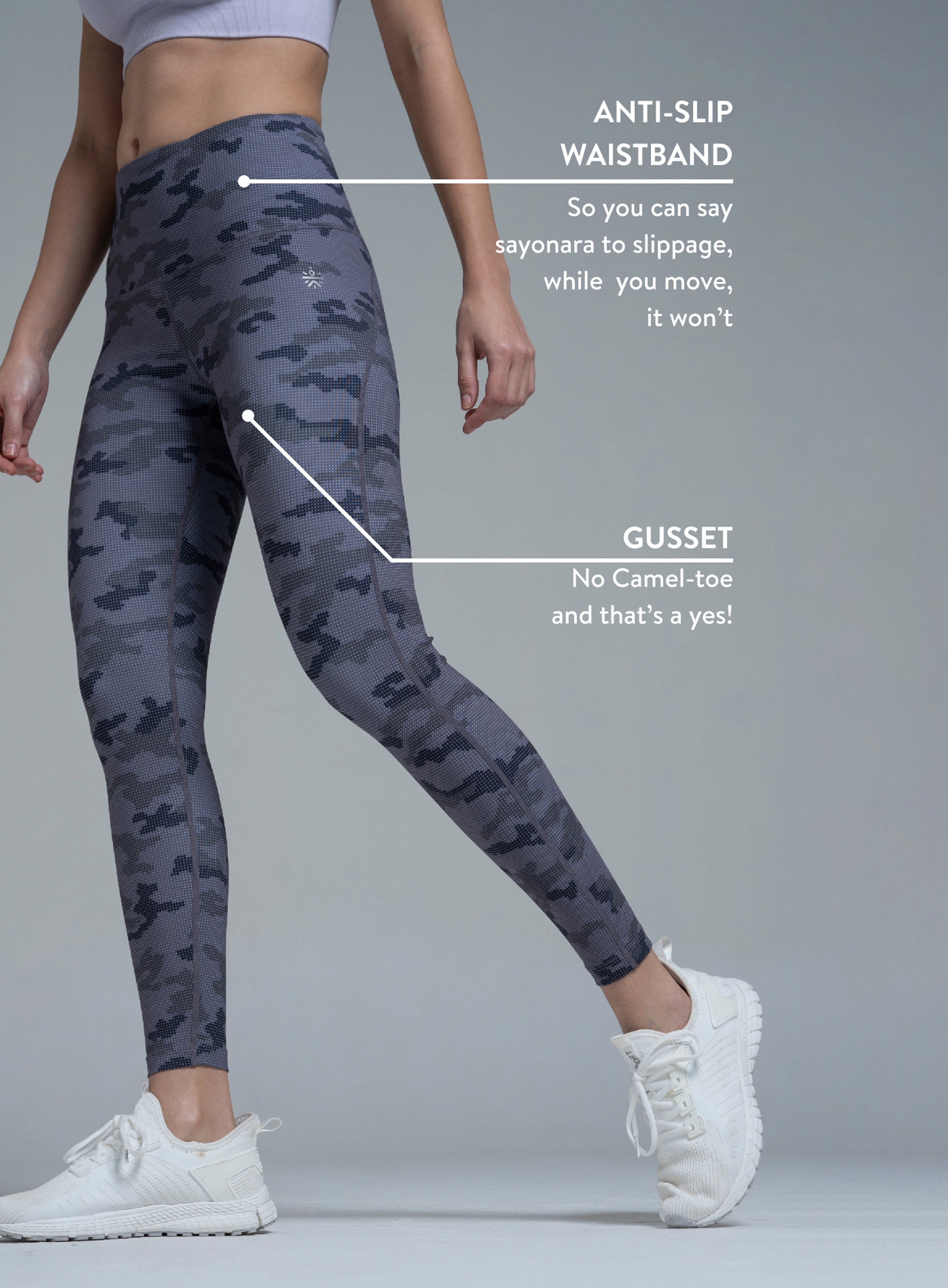 AbsoluteFit Camo Print Tights