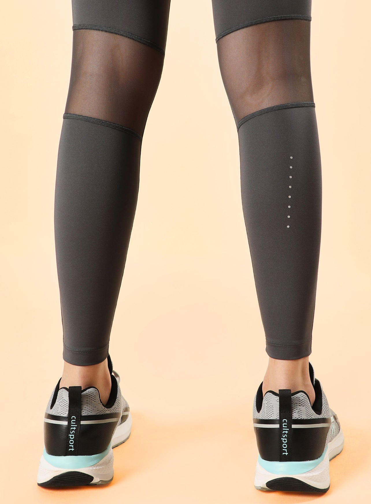AbsoluteFit Back Mesh Panel Tights
