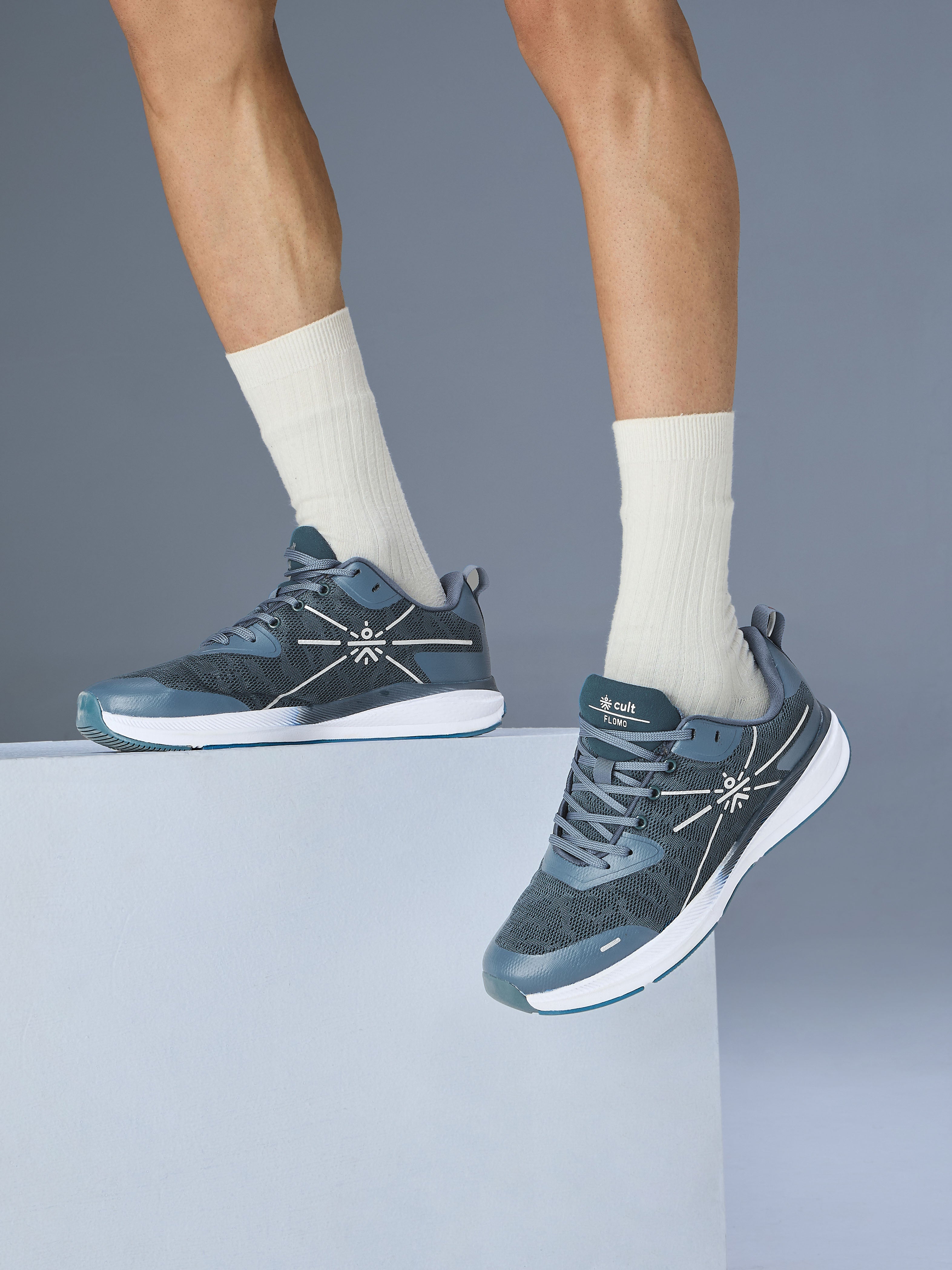 cult Flomo Men Running Shoes - Dark Blue