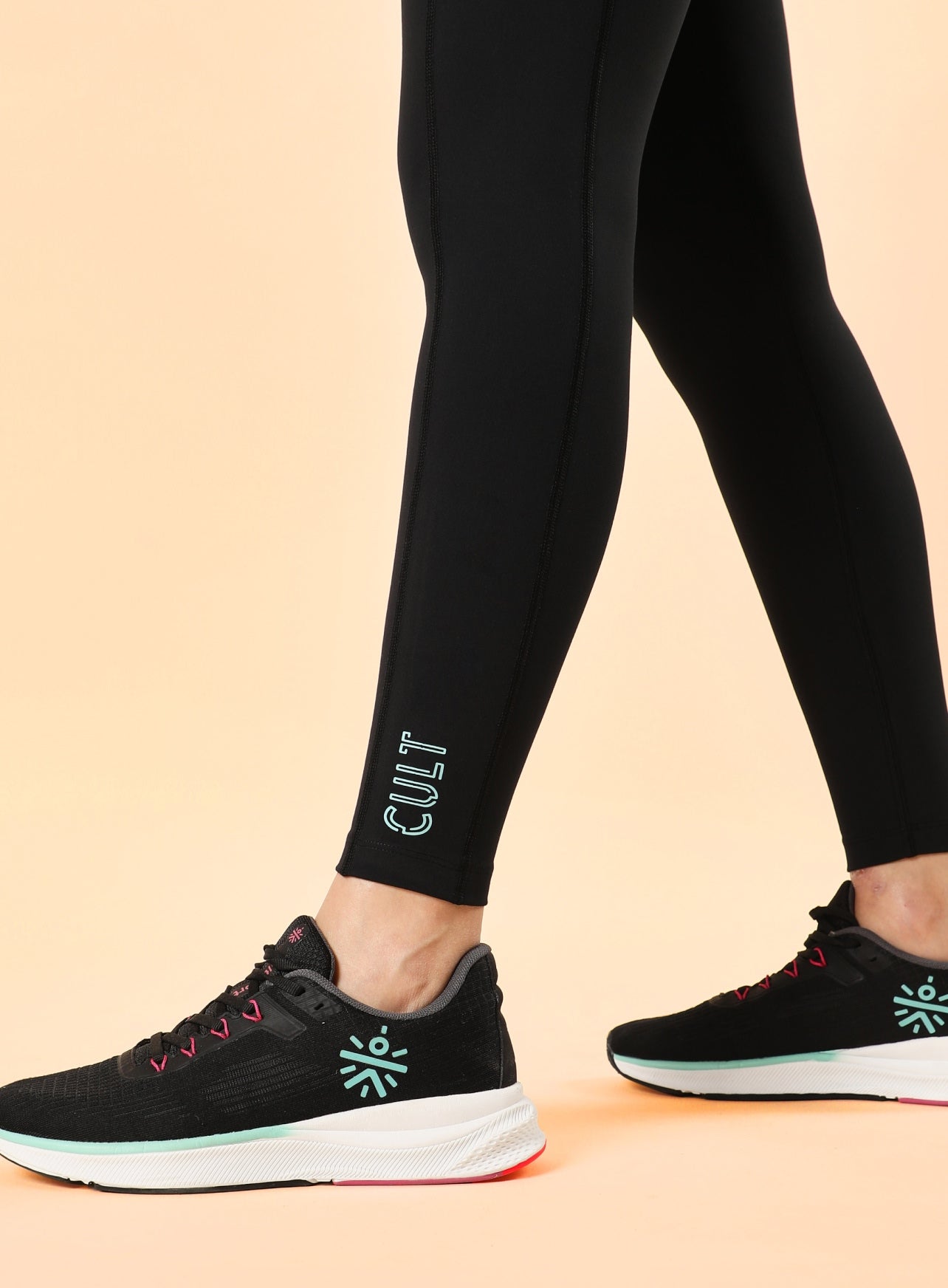 AbsoluteFit Solid Workout Tights With Pocket