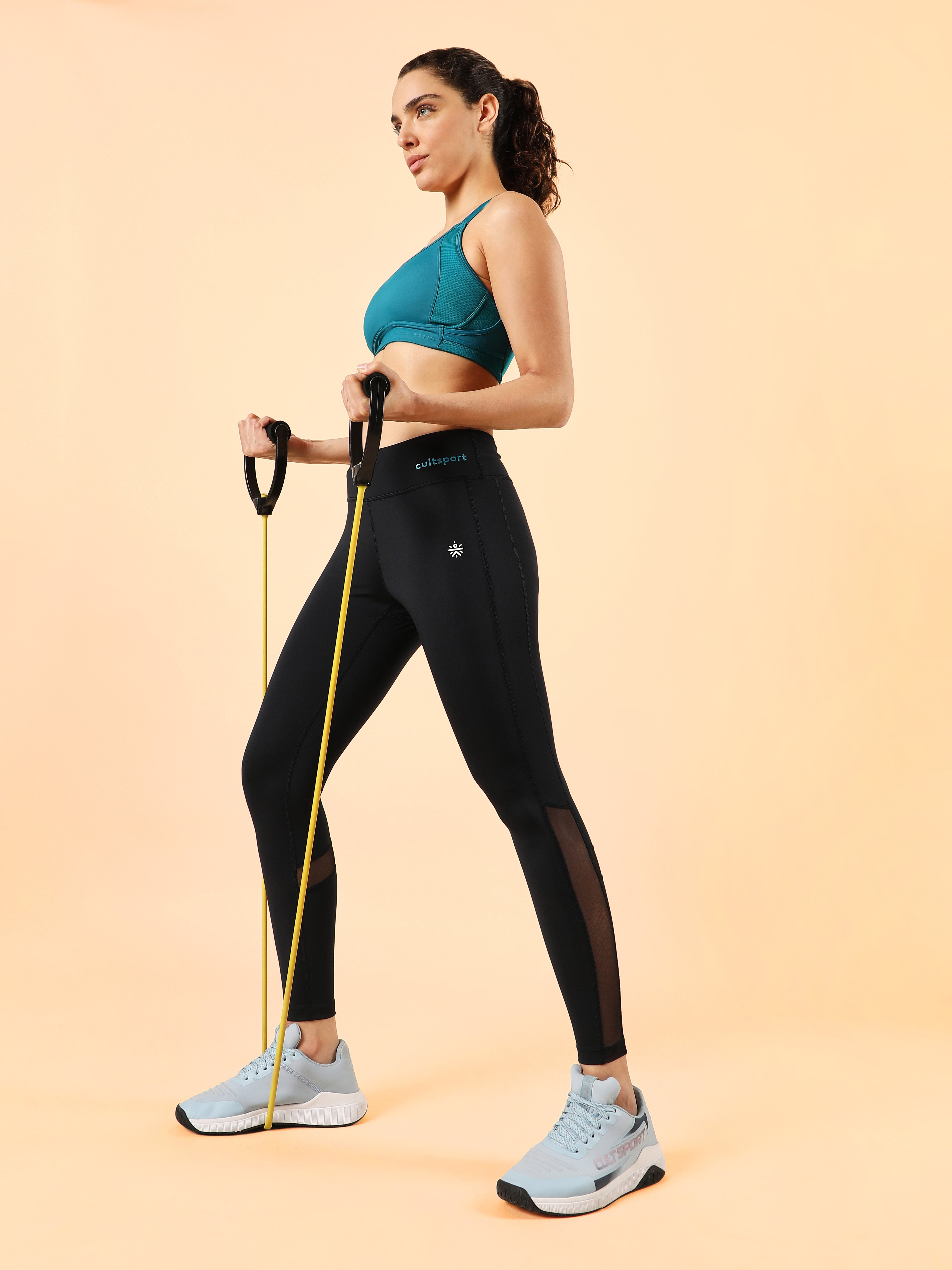 AbsoluteFit Mesh Panel Tights