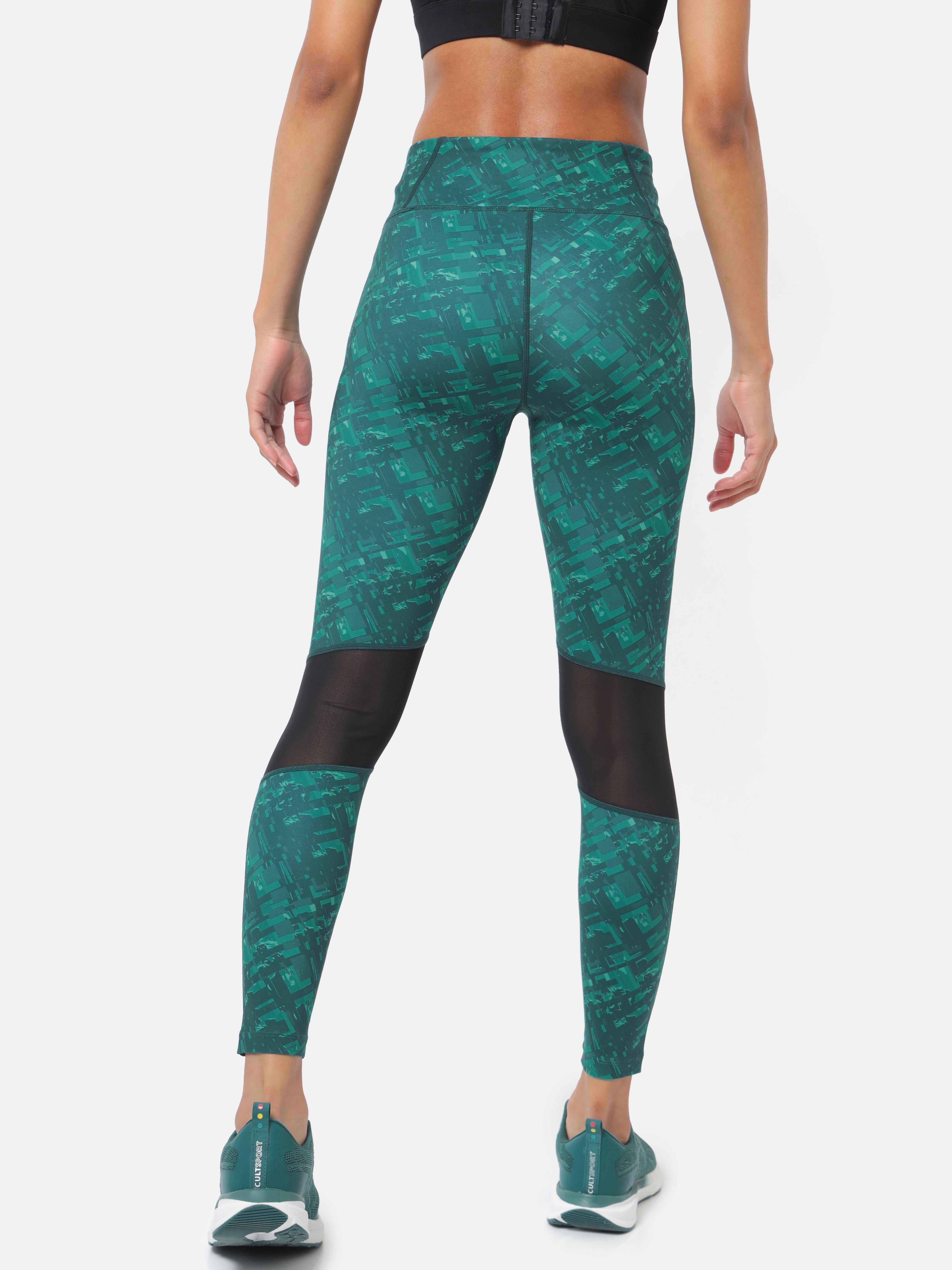 Green Absolute Fit Performance Tights