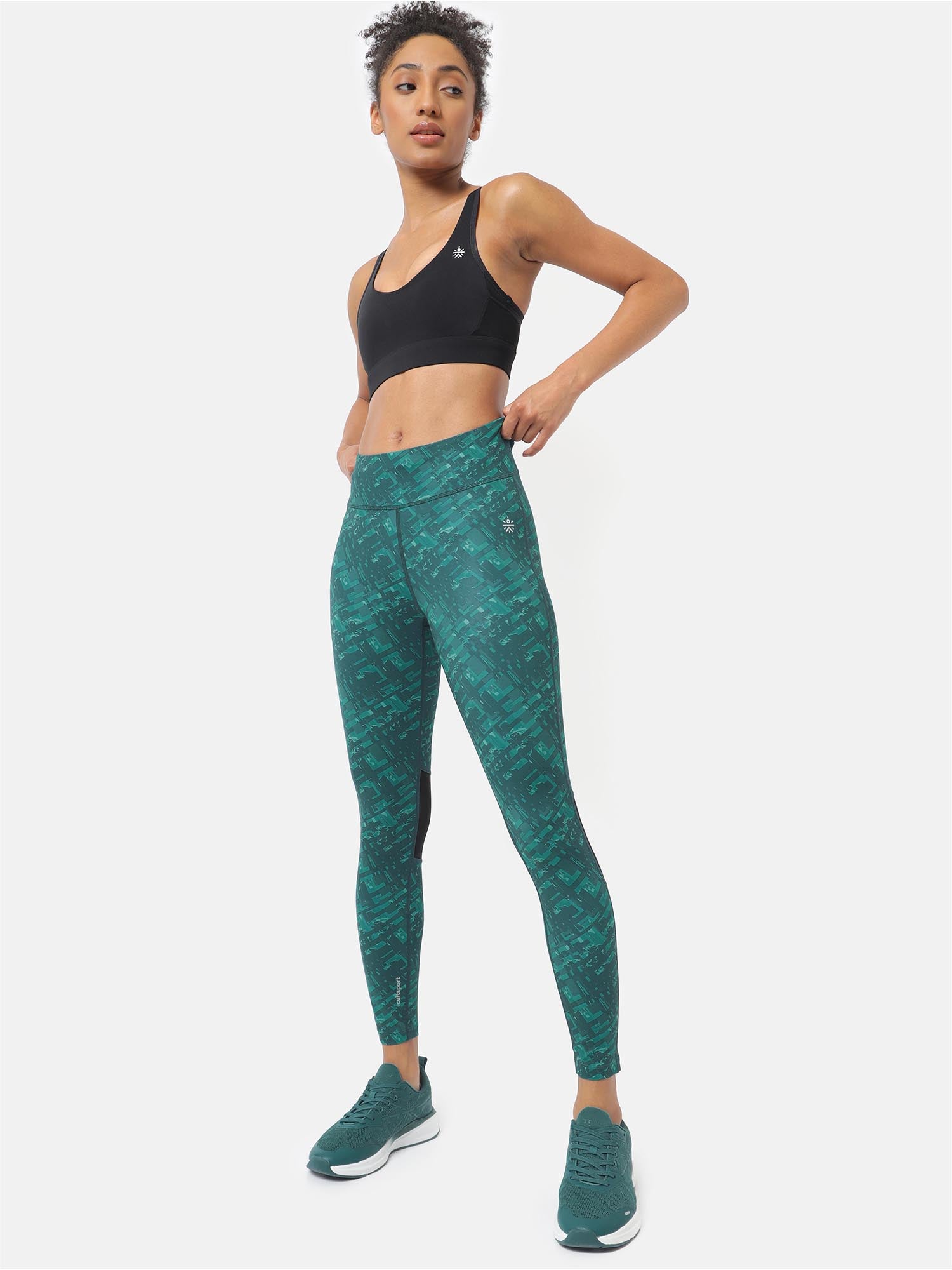 Green Absolute Fit Performance Tights