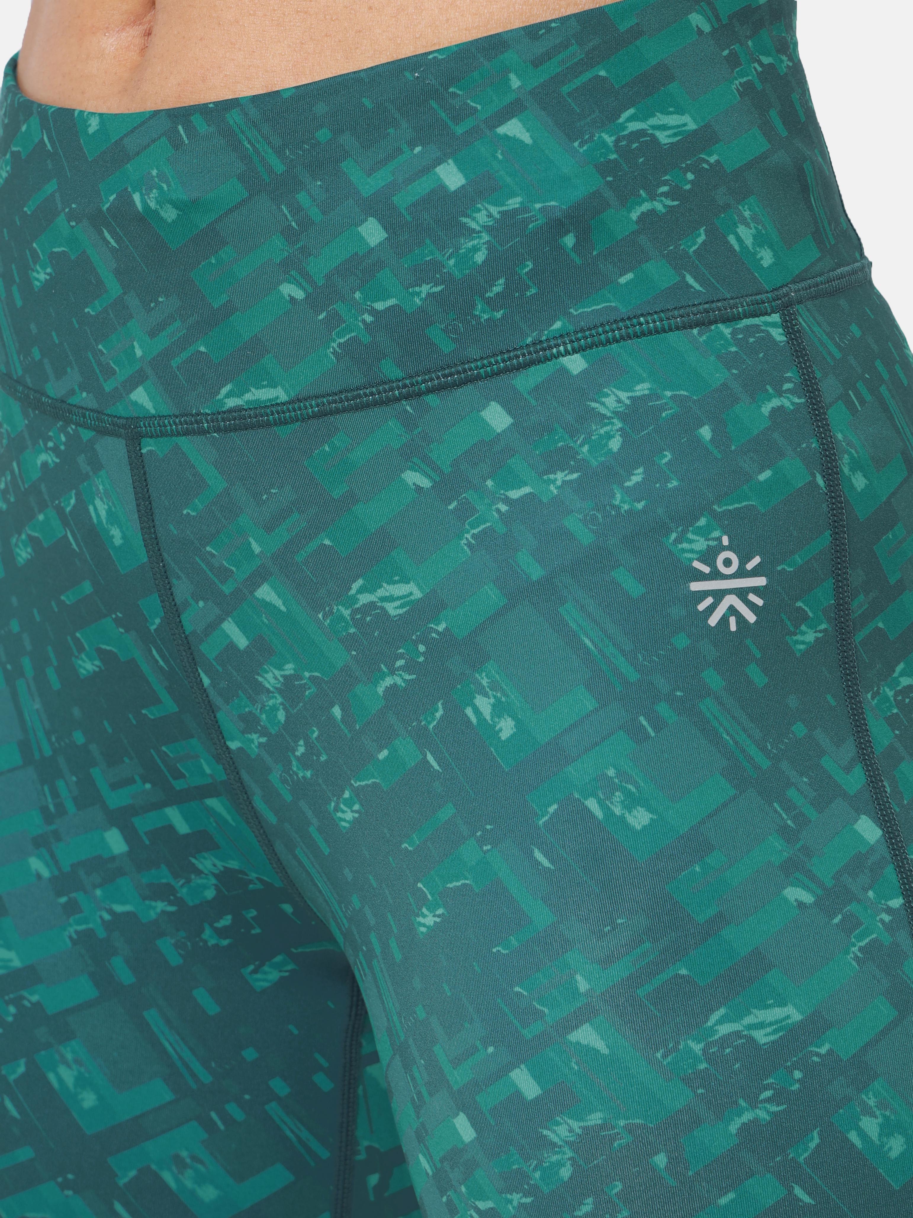 Green Absolute Fit Performance Tights