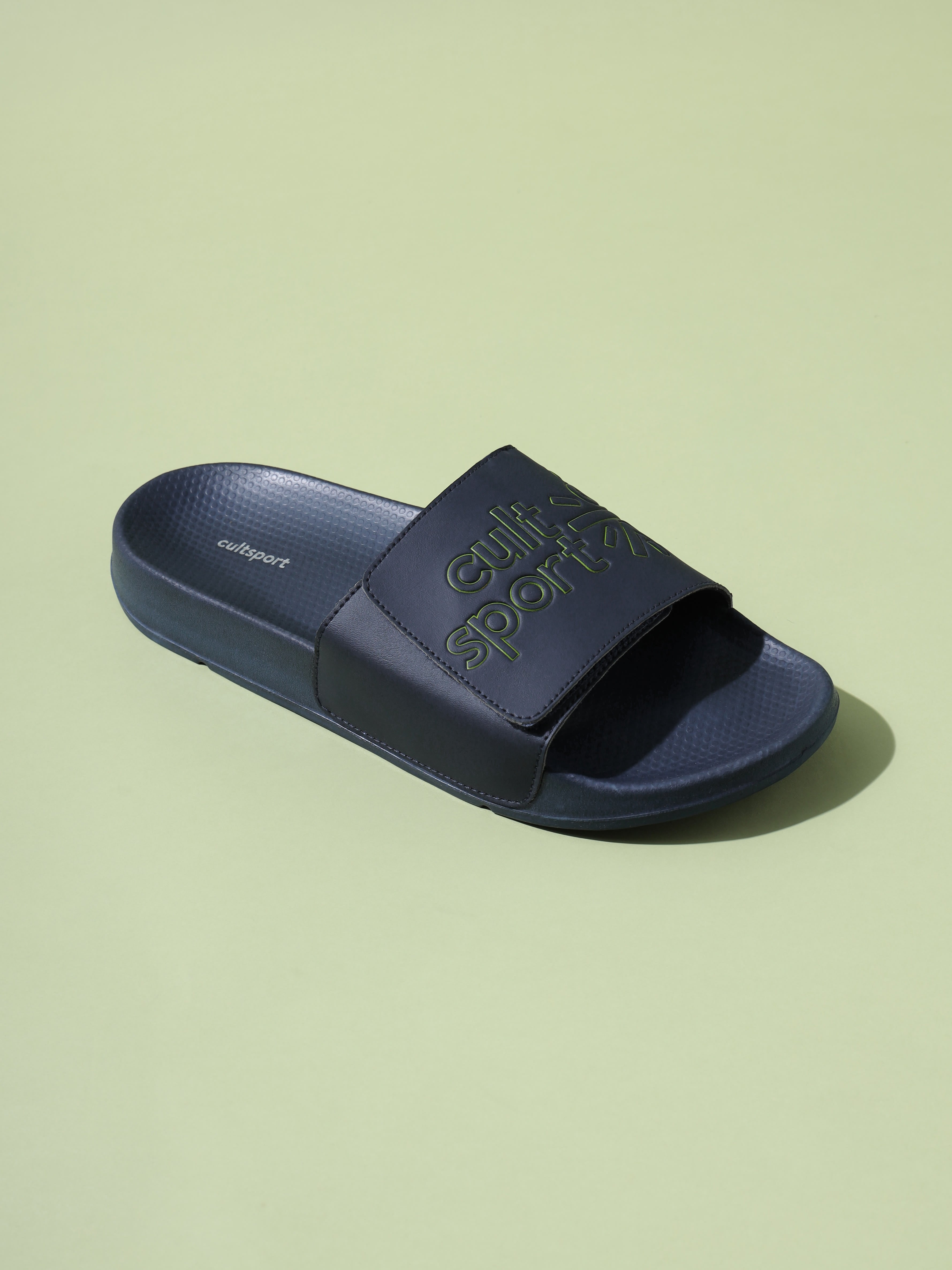 cult Glissade Navy Men Slides