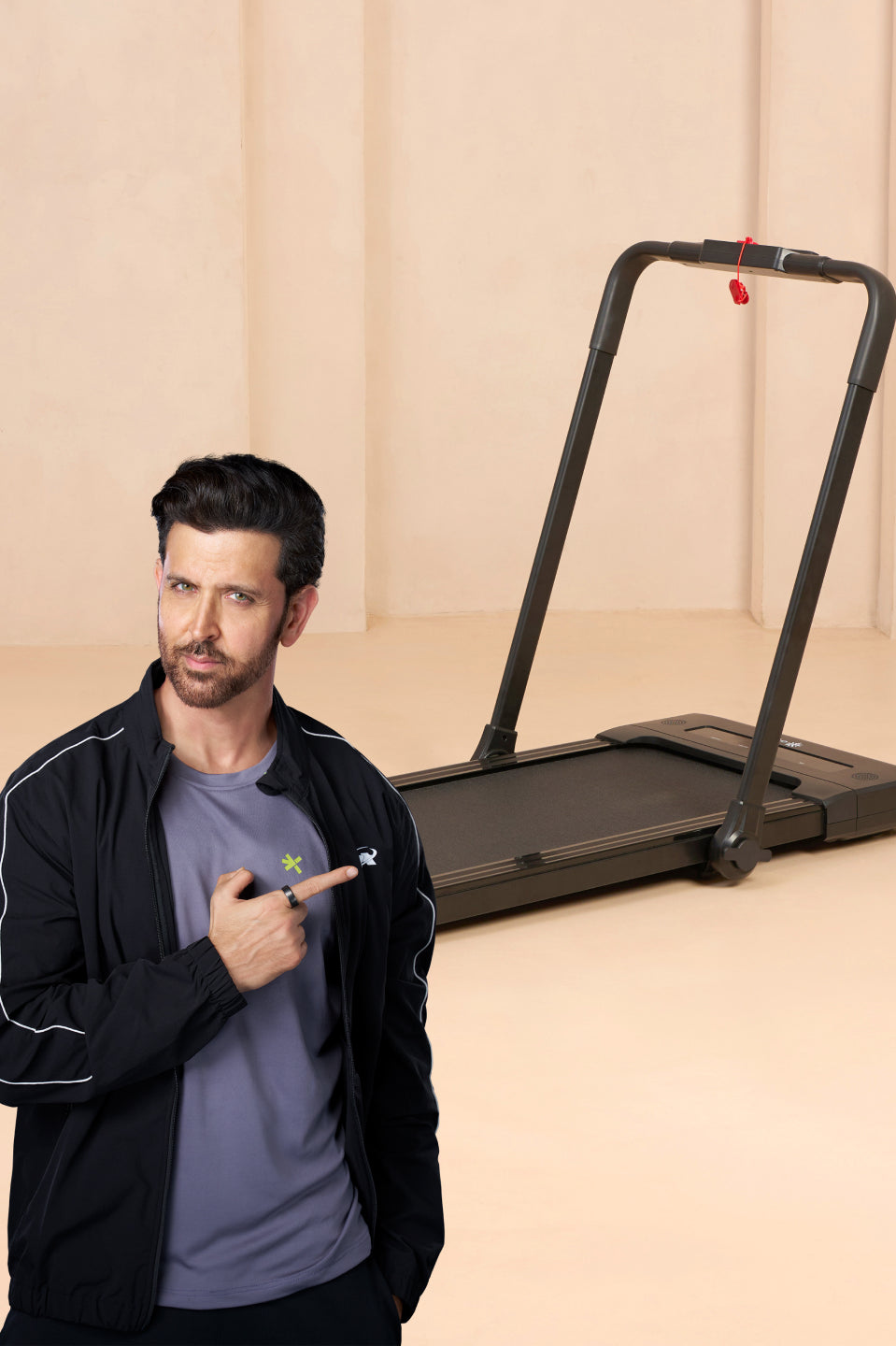 Walking pad Elite 4HP Peak | Max Speed-10kmph | Max Weight-120kg With Remote Access | Walking Pad for Home Use (with 6 months extended warranty)