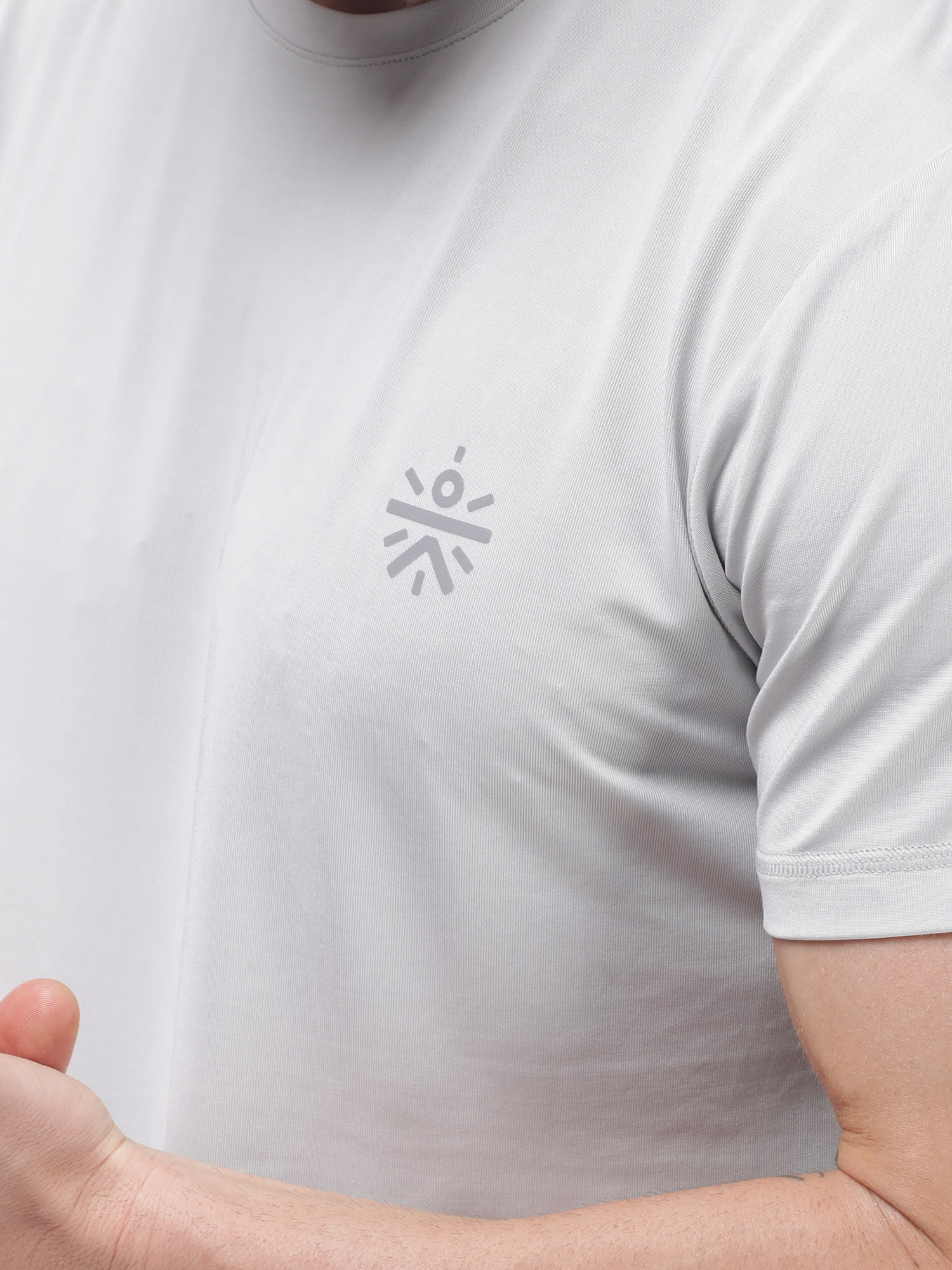 Vital Train Hard Grey Tee