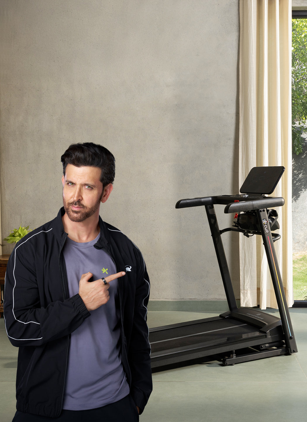 Cult SmartStrideCorePlus BLDC Motor (4HP Peak) Treadmill with Massager | Max Weight: 120kg | 15 Level Auto Incline (with 6 months extended warranty)