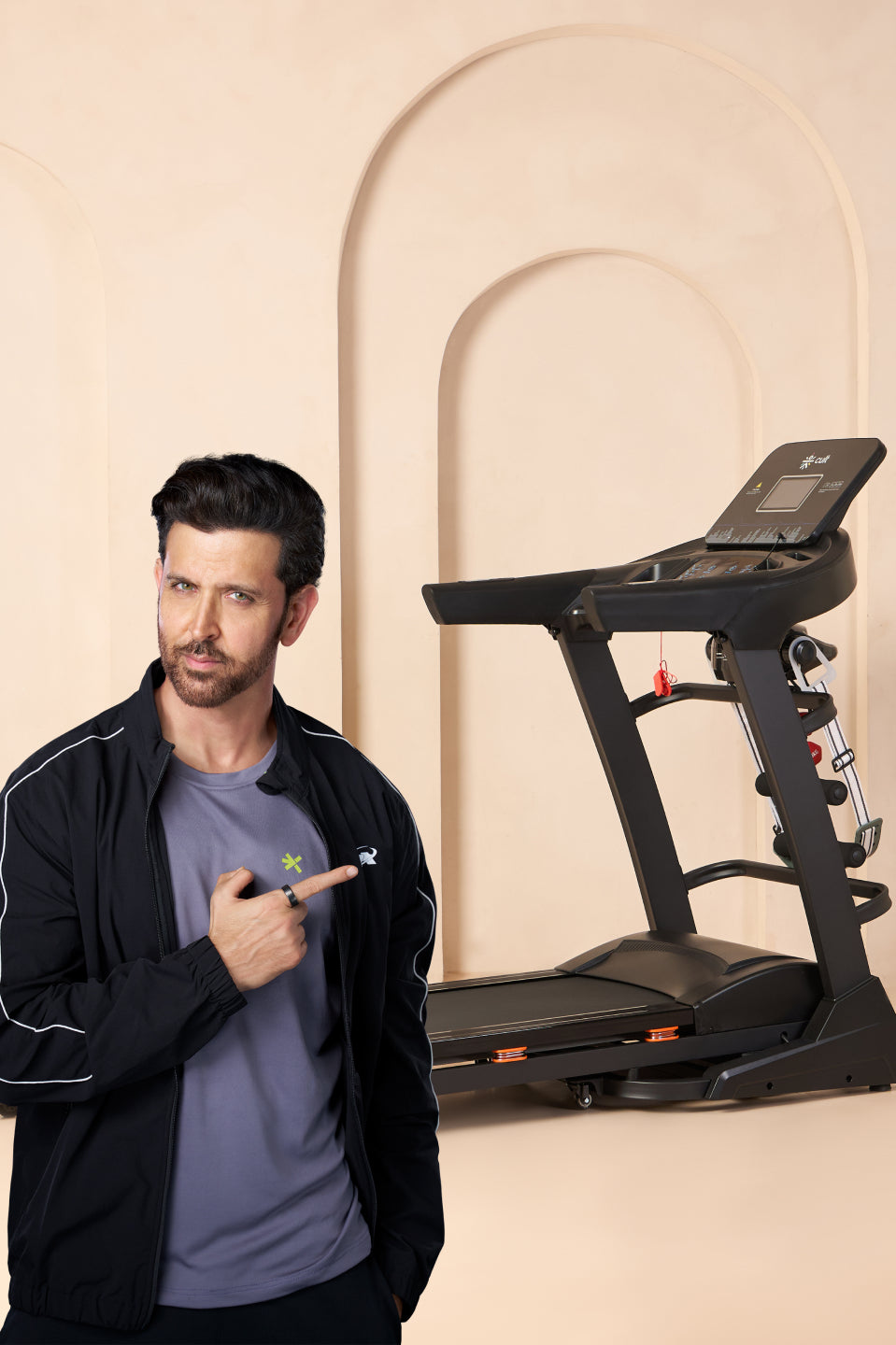 Cultrun M5 Multimode 5HP Peak Treadmill | 15-level Auto-Incline | Max Weight-130kg | Max Speed-18kmph (with 6 Months Extended Warranty)