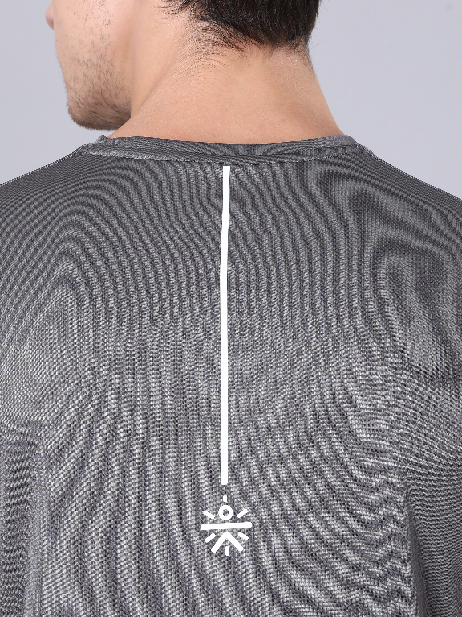 Dug Out Puzzle Grey Workout Tee