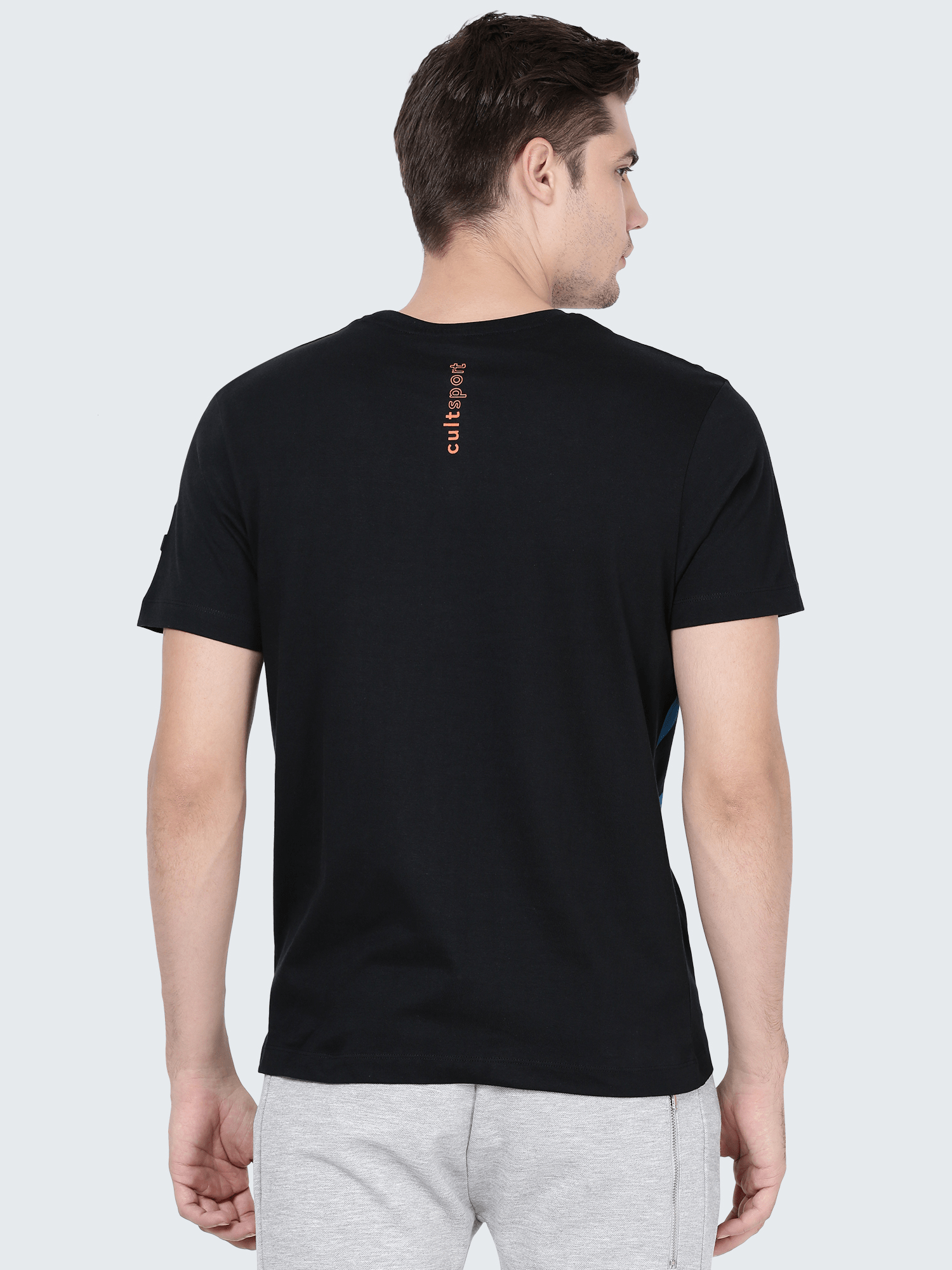 Everydays Link Black Cotton Tee