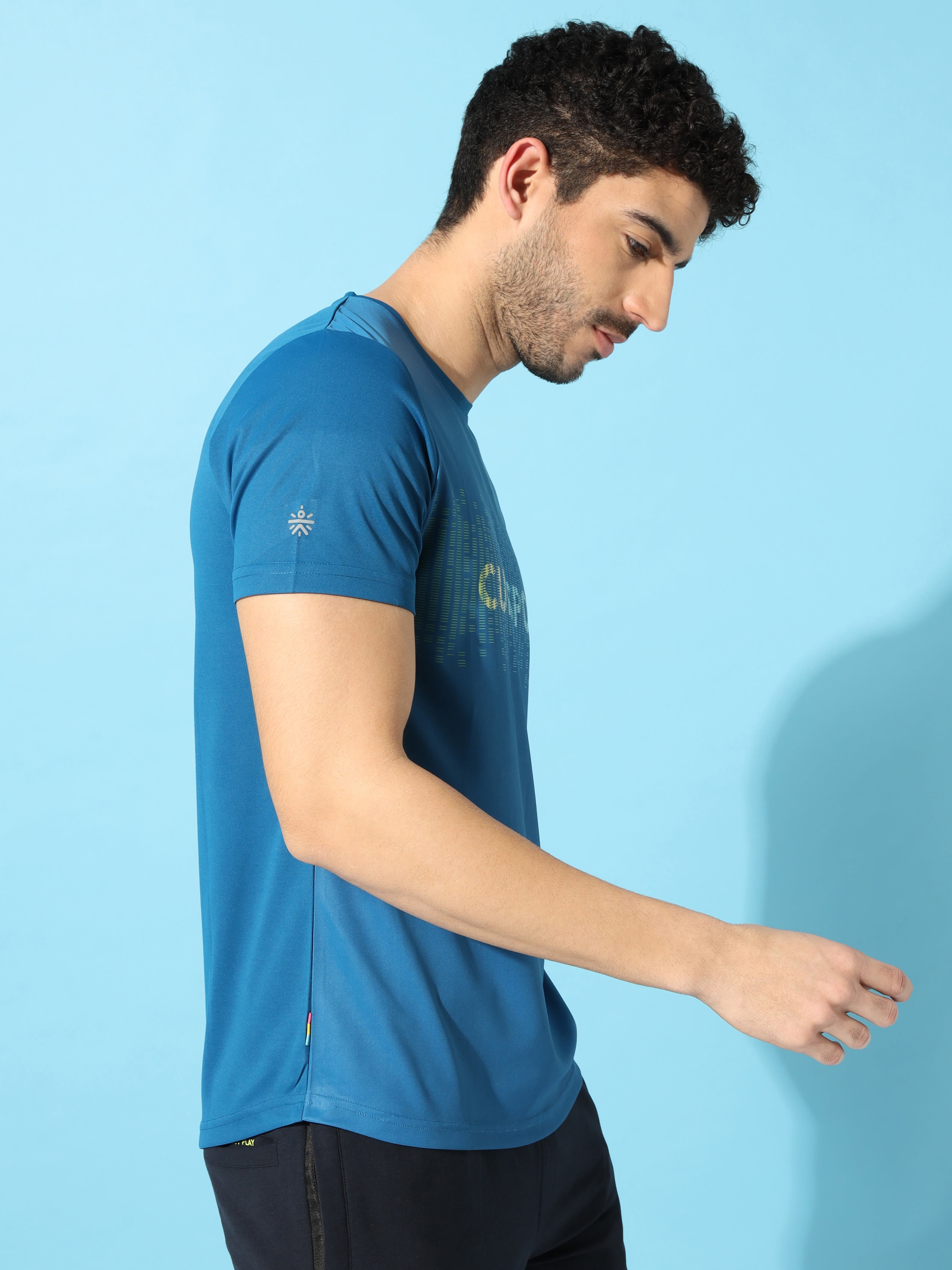 Pixel Graphic Print T-shirt