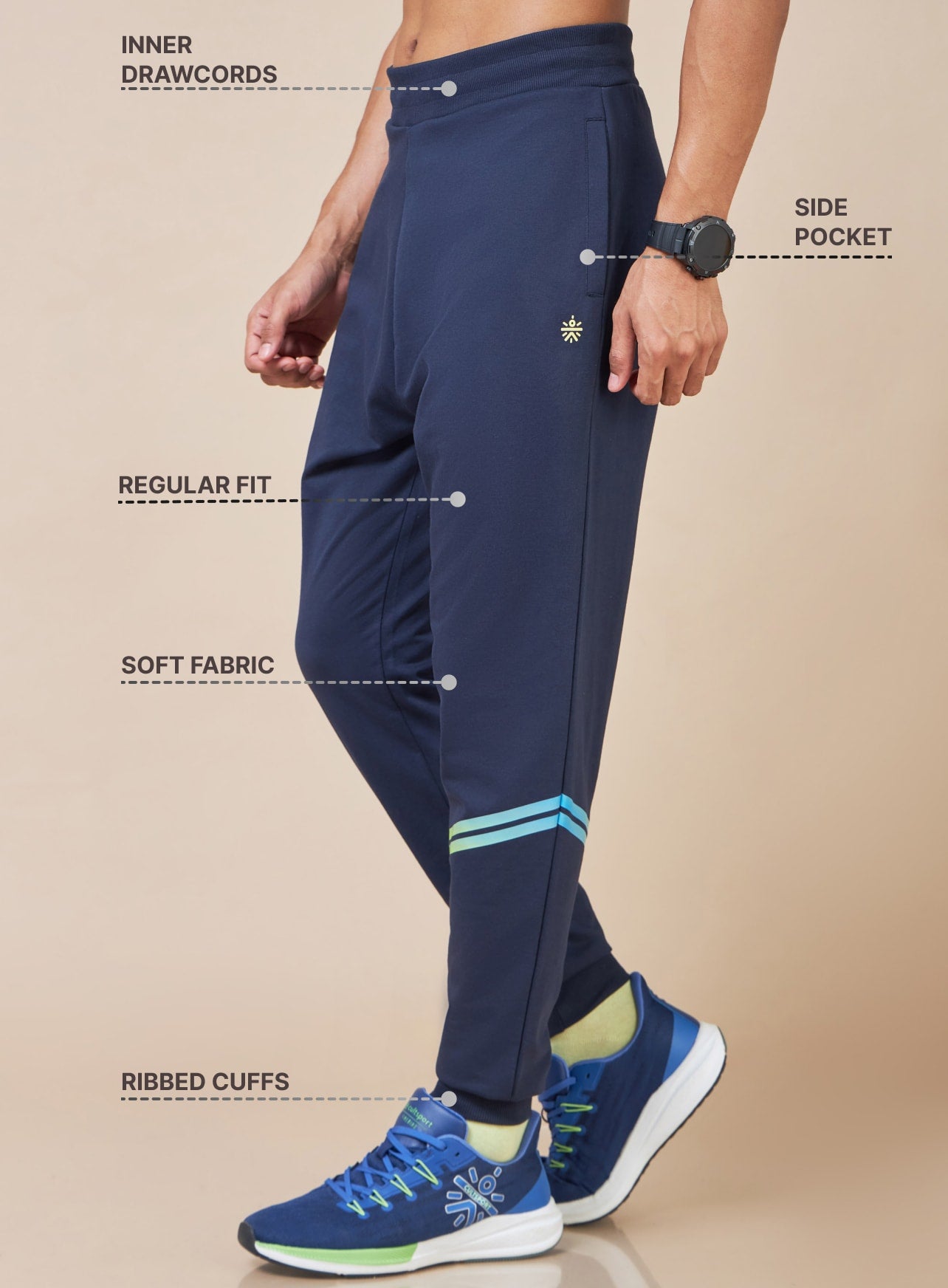 Striped Workout Joggers