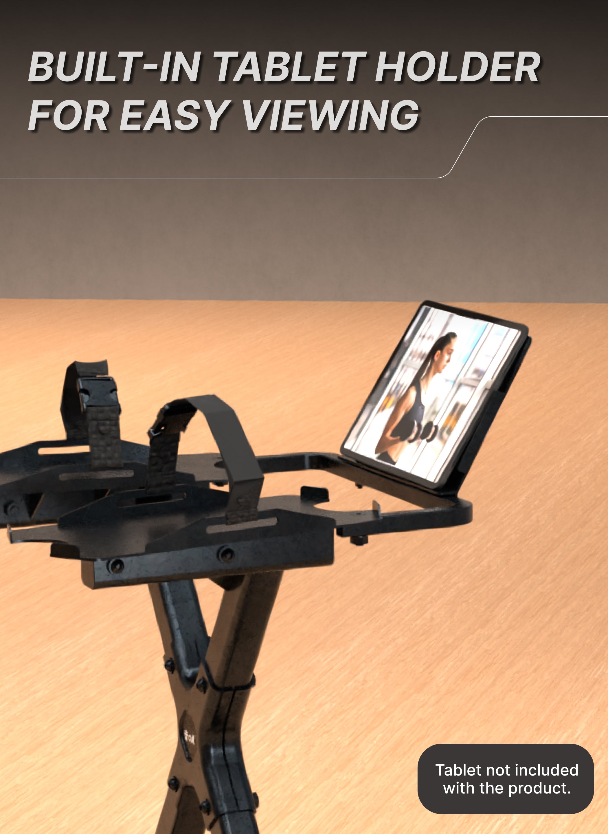 Cult Dumbbell Stand | 100 KG Weight Capacity | With Wheels & Tablet Holder | Protected Edges | Compact Home Gym Storage (6 Months extended Warranty only on Cultstore.com)