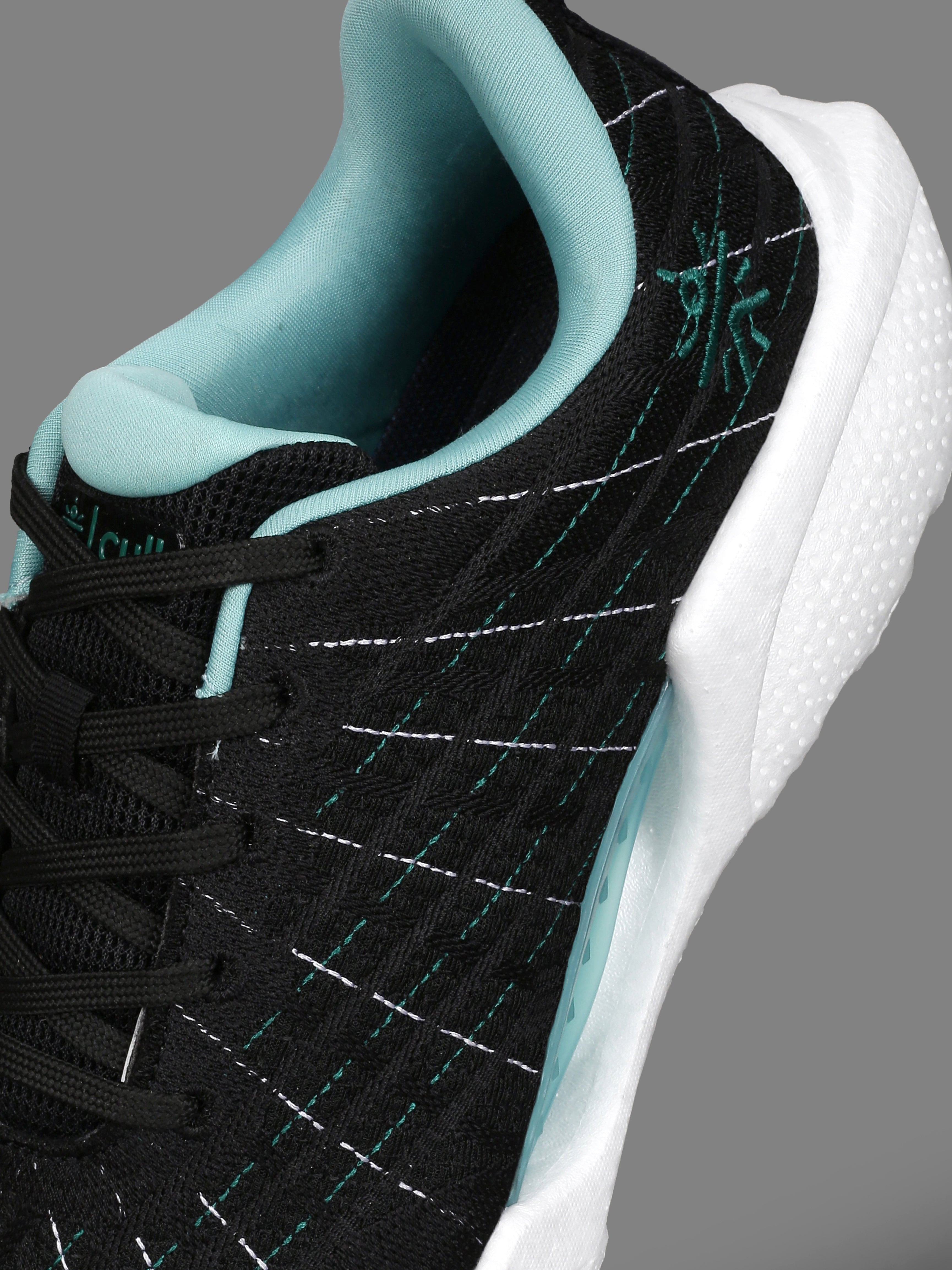 cult Men's MeshBlaze Walking Shoes - Black