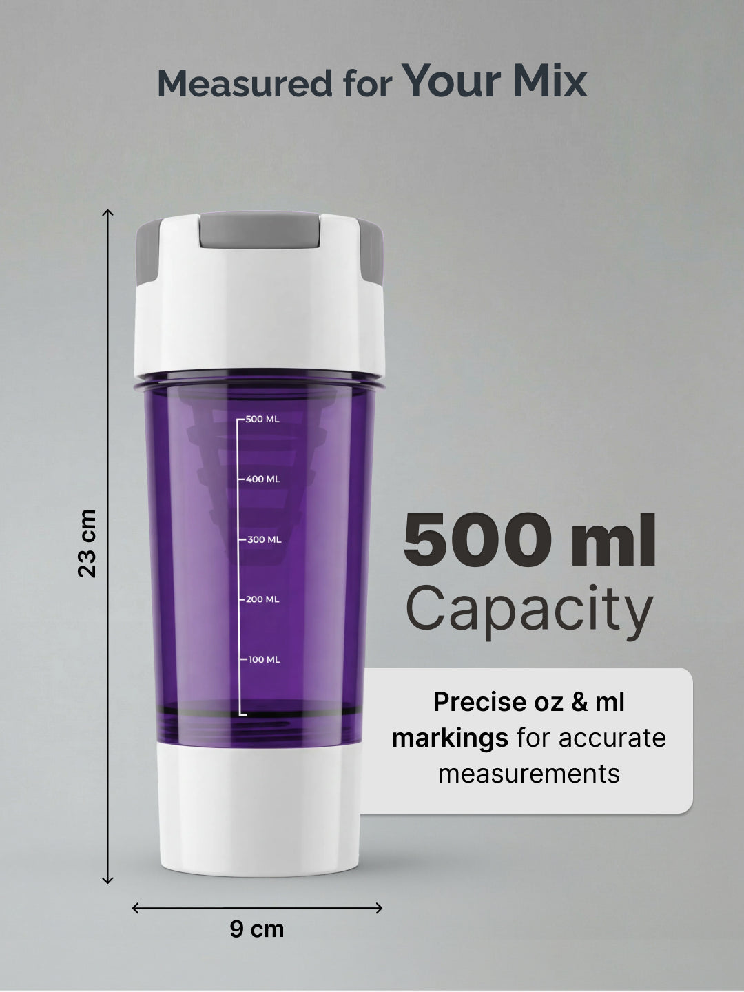 cult Cyclone Shaker 500 ML Purple