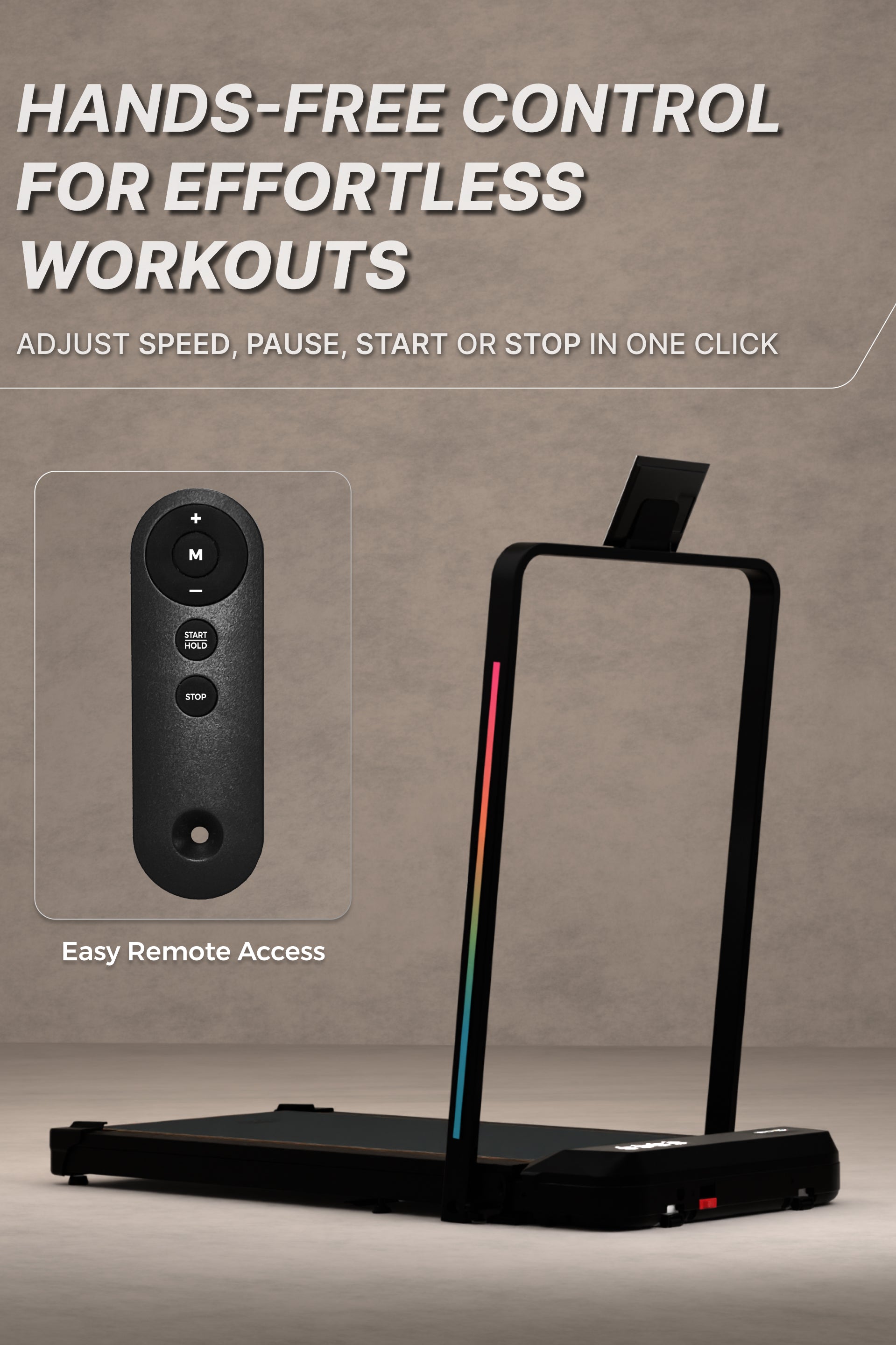 Cult Walking pad 3.5HP Peak DC Motorized Treadmill | Max Speed-10kmph | Max Weight-100kg | Walking Pad for Home Use (with 6 months extended warranty)