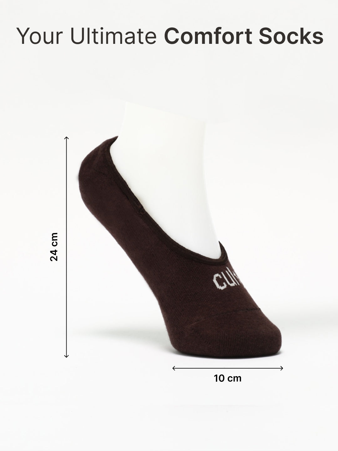 Casual Low Cut Invisible Pack of 3 Multicolour Cotton Blend Men Socks Soft, Breathable & All-Day Comfort