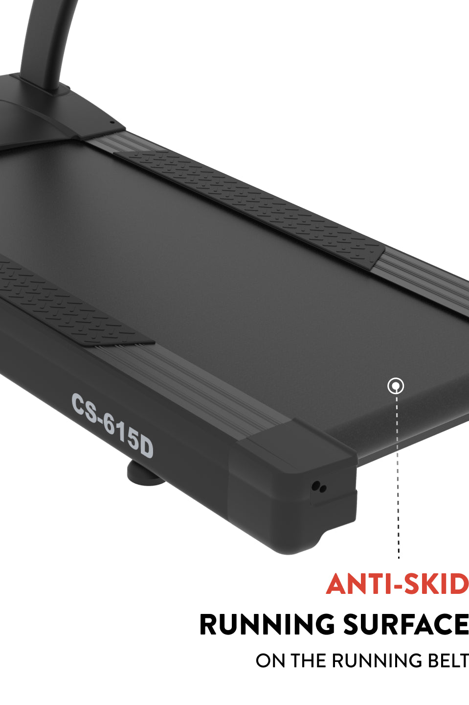 Cult OptiRun Prime CS615D Treadmill | 4HP Motor Power | Max Weight Support: 180Kg | Max Speed - 20kmph (with 6 months extended warranty)