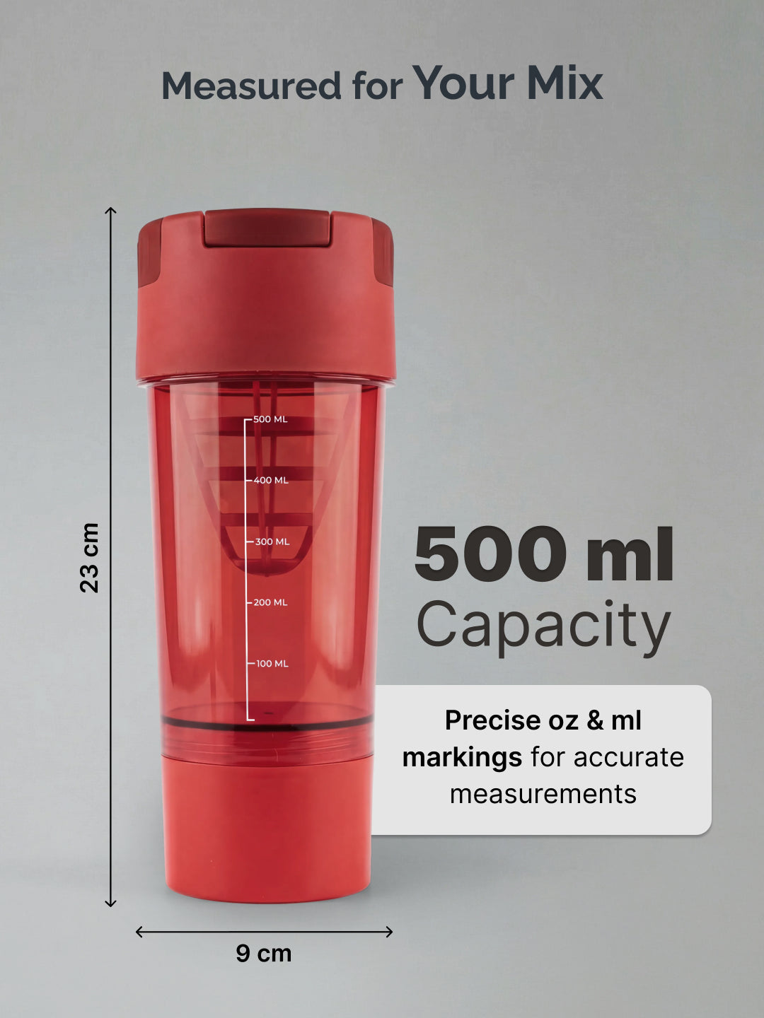 cult Cyclone Shaker 500 ML Red