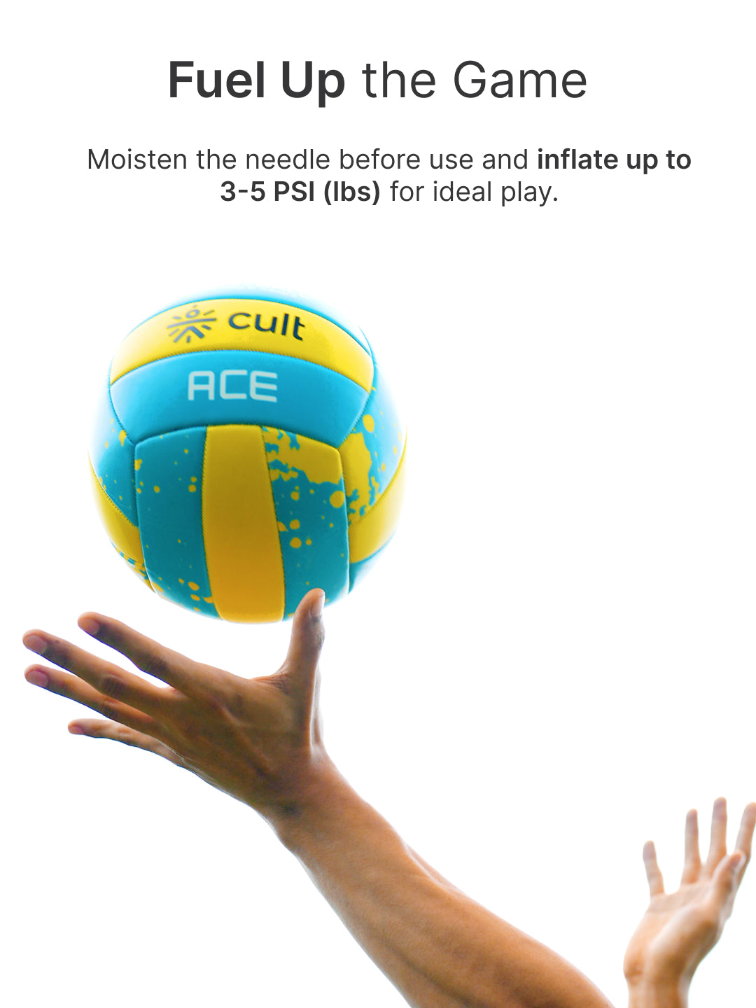 cult Volleyball ACE Blue Yellow