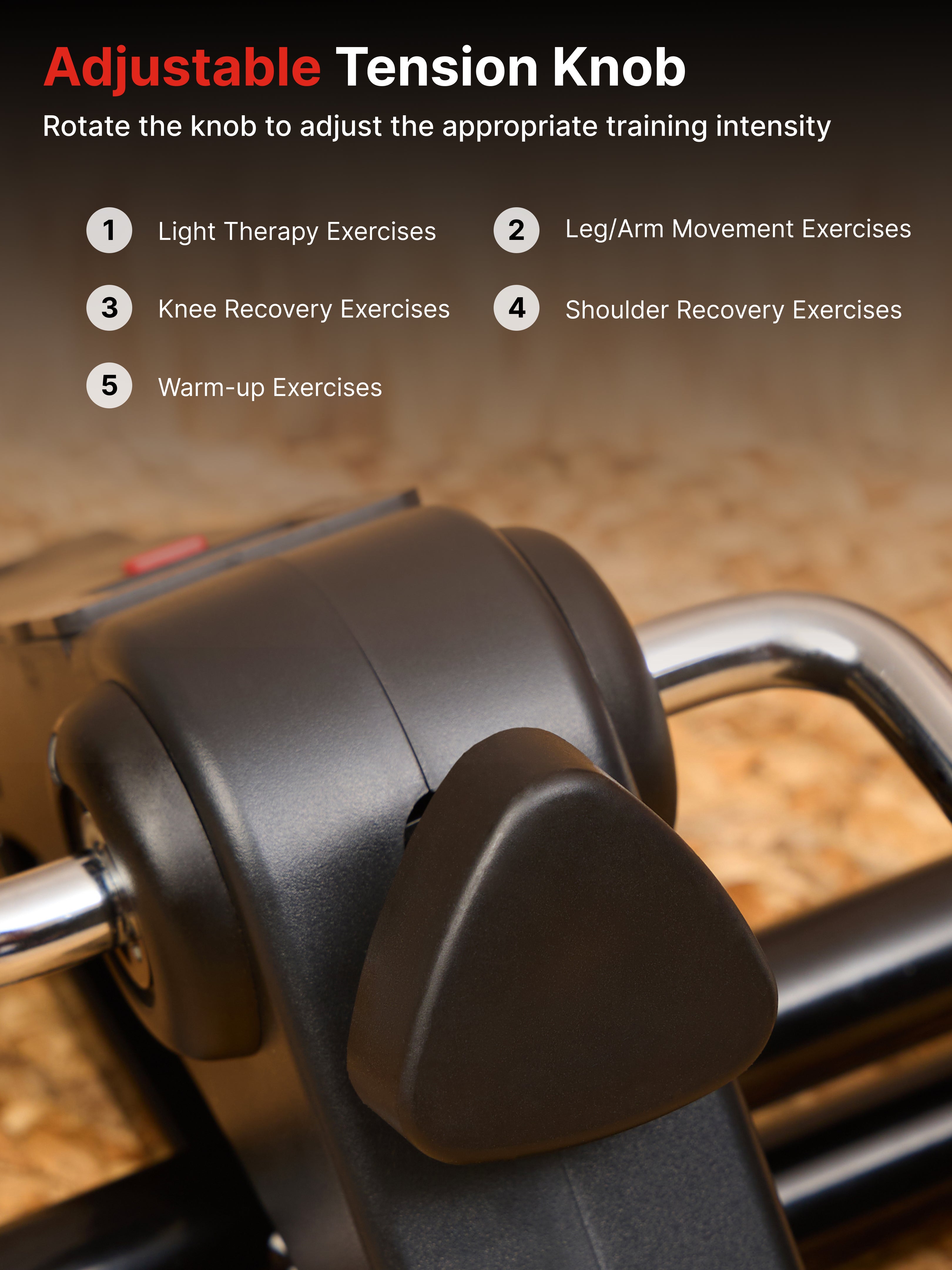 FitkitPedalgo Mini Pedal Exerciser with Adjustable Resistance