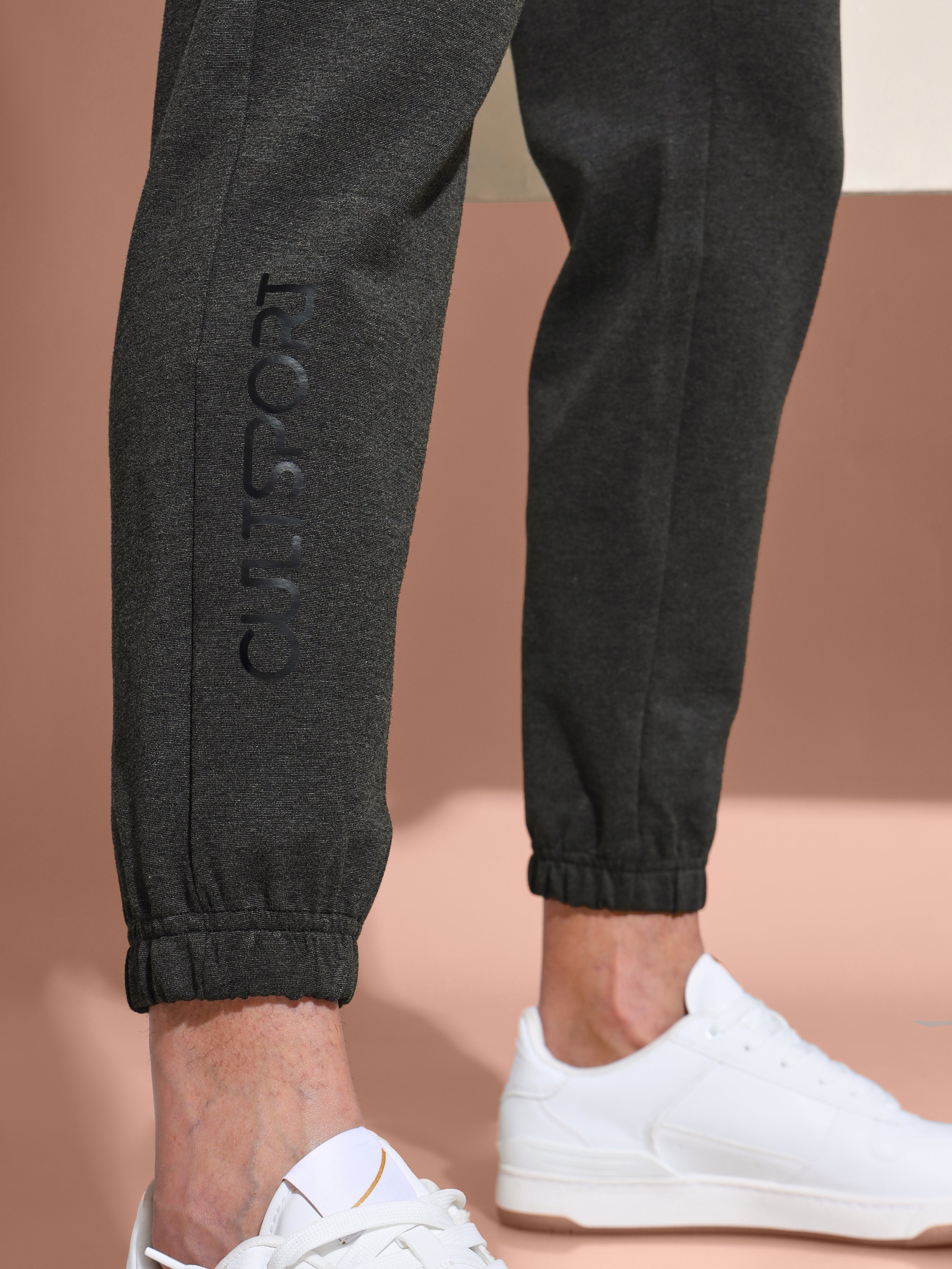 Graphic Print Work to Play Comfort Joggers