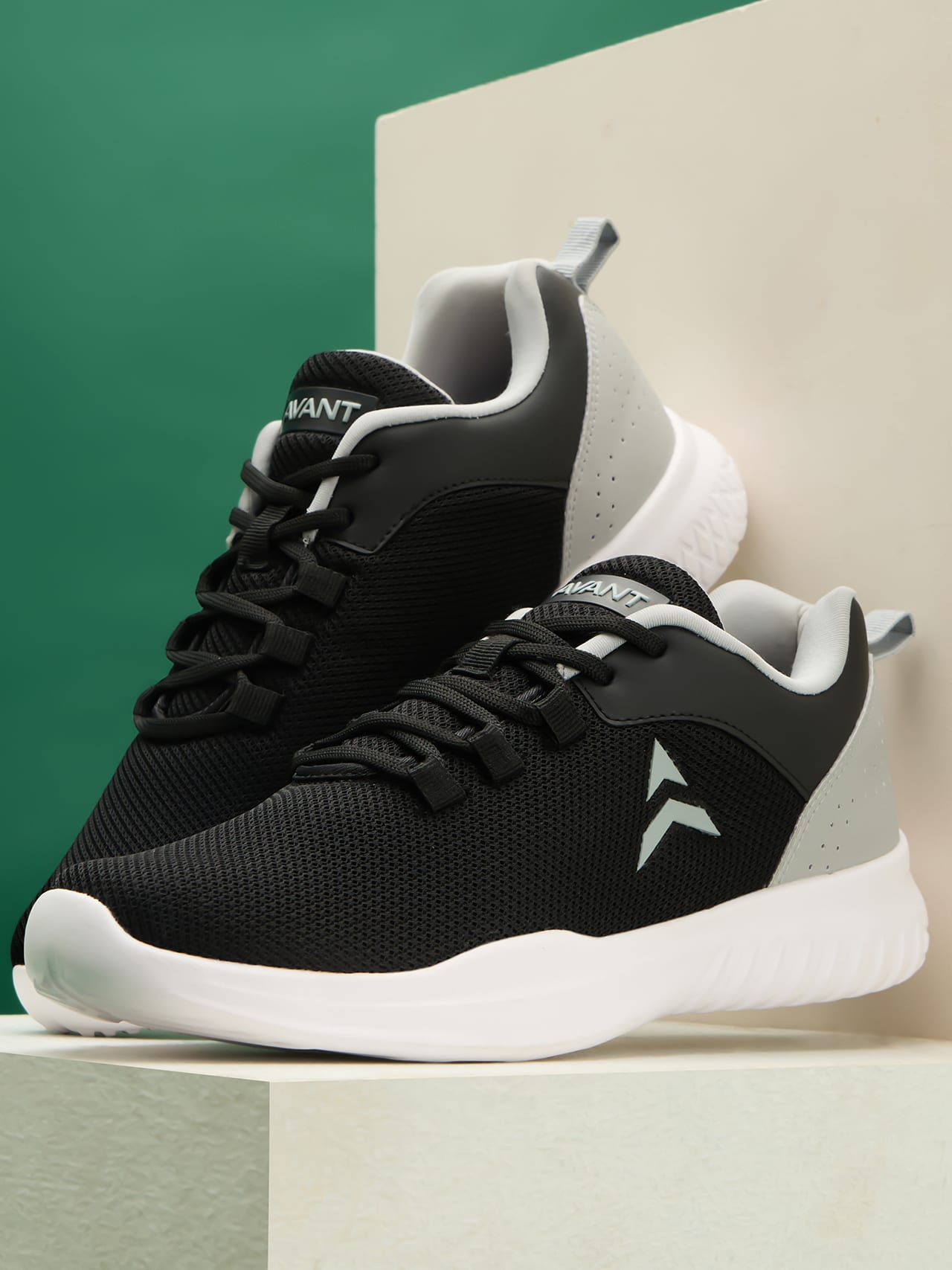 Avant Men's Pulse Walking Shoes - Black/Grey