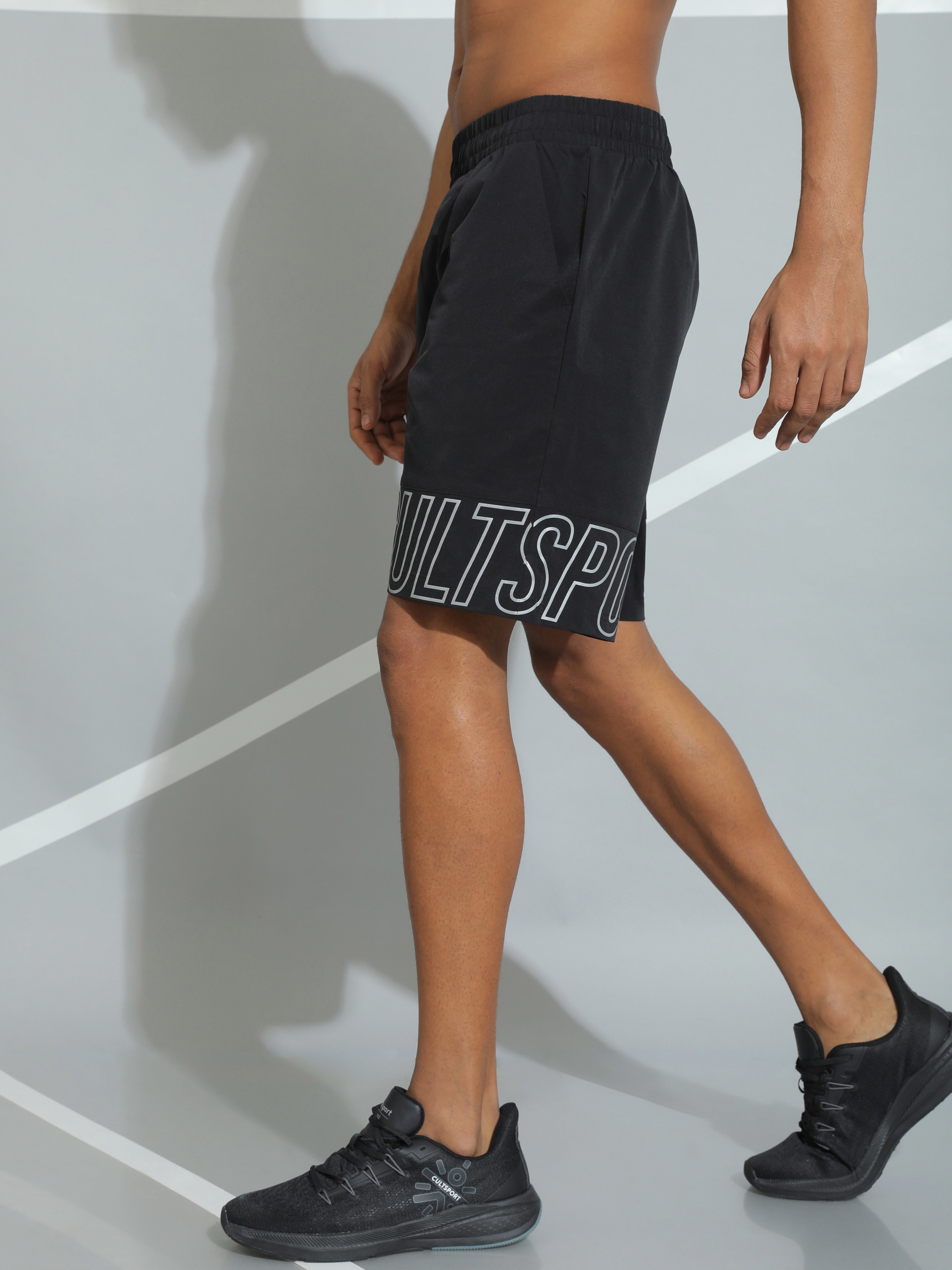 Placement Print Active Shorts