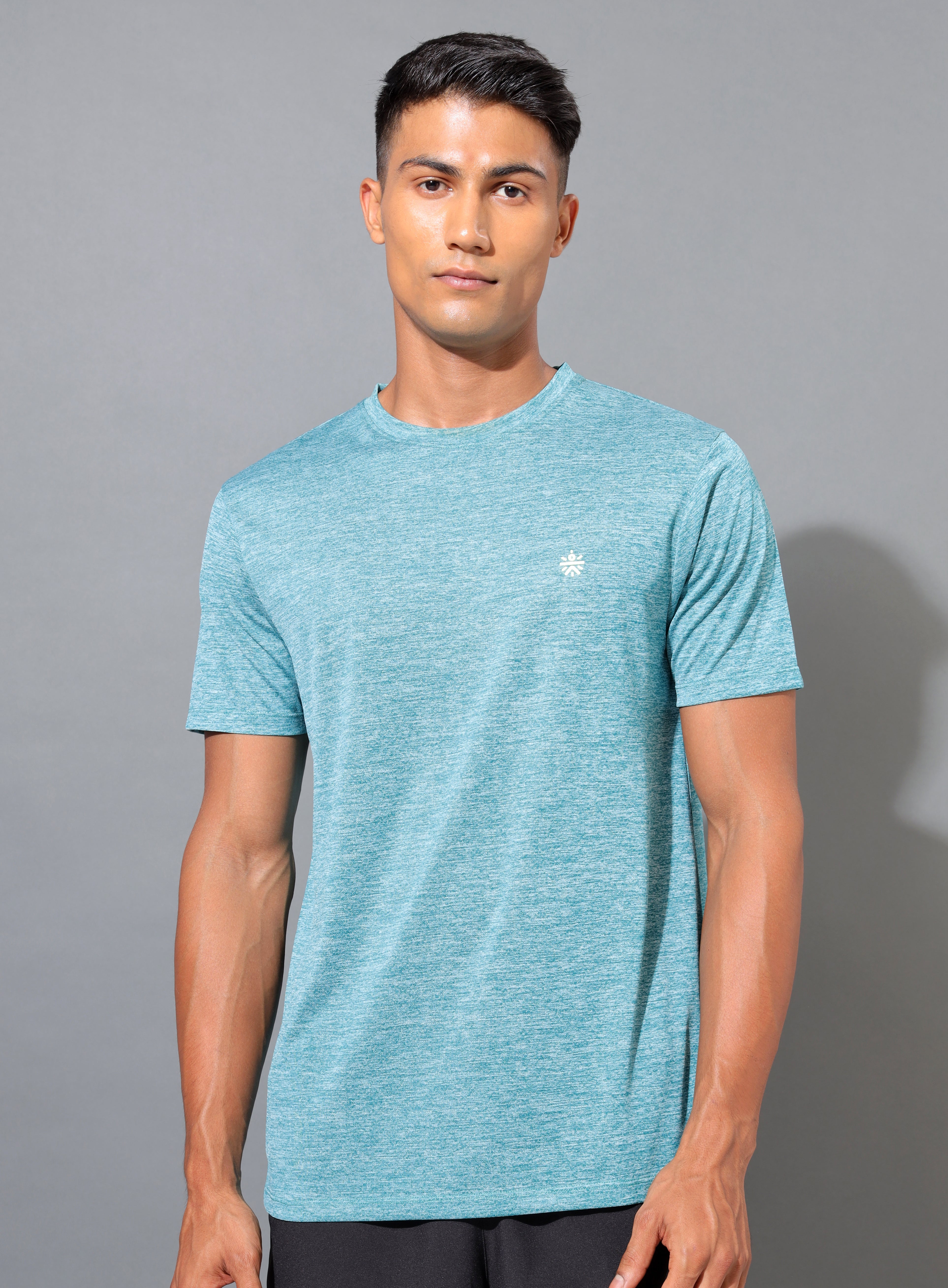 Textured Performance Logo T-shirt