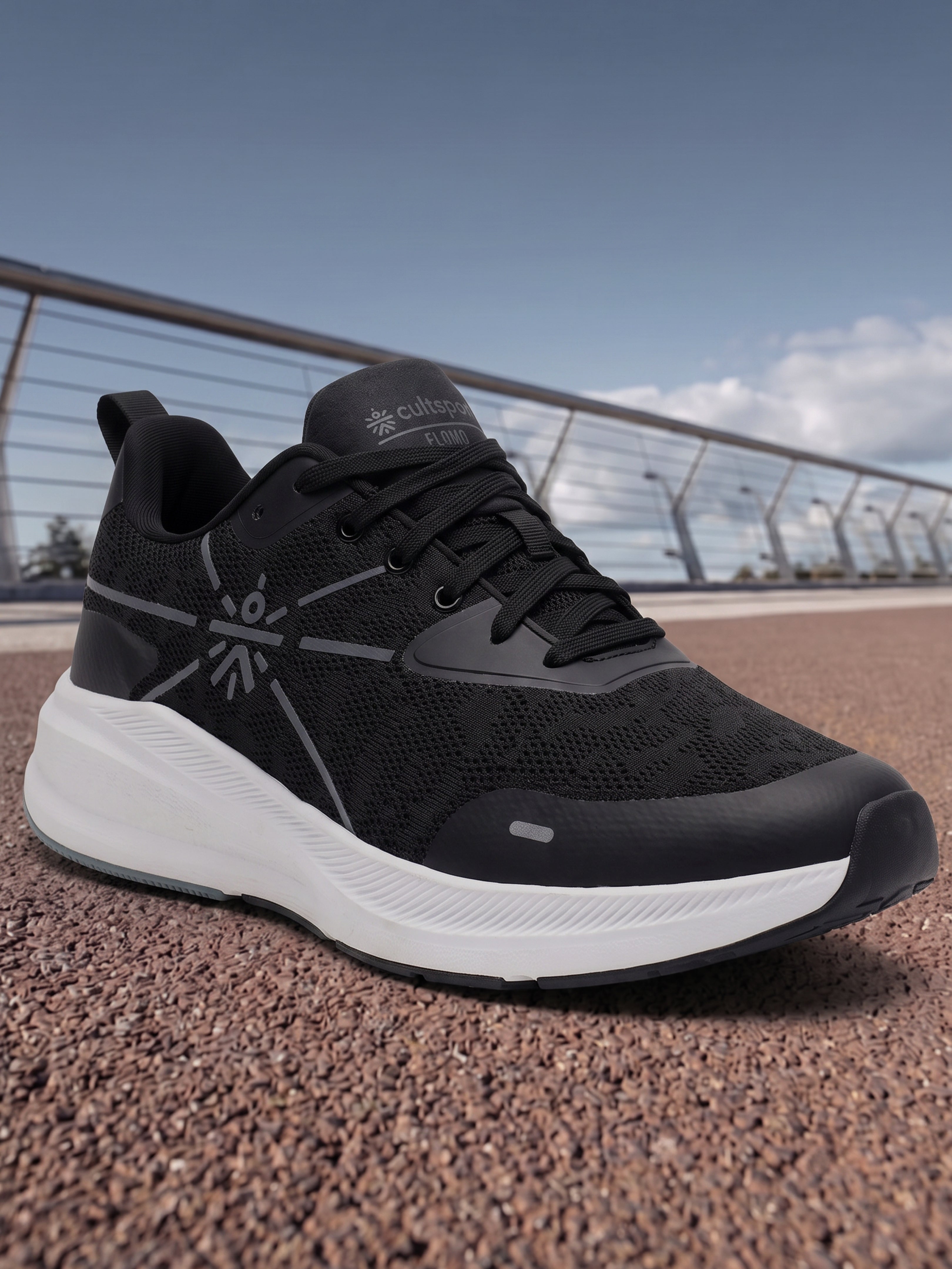 cult Flomo Men Running Shoes - Black