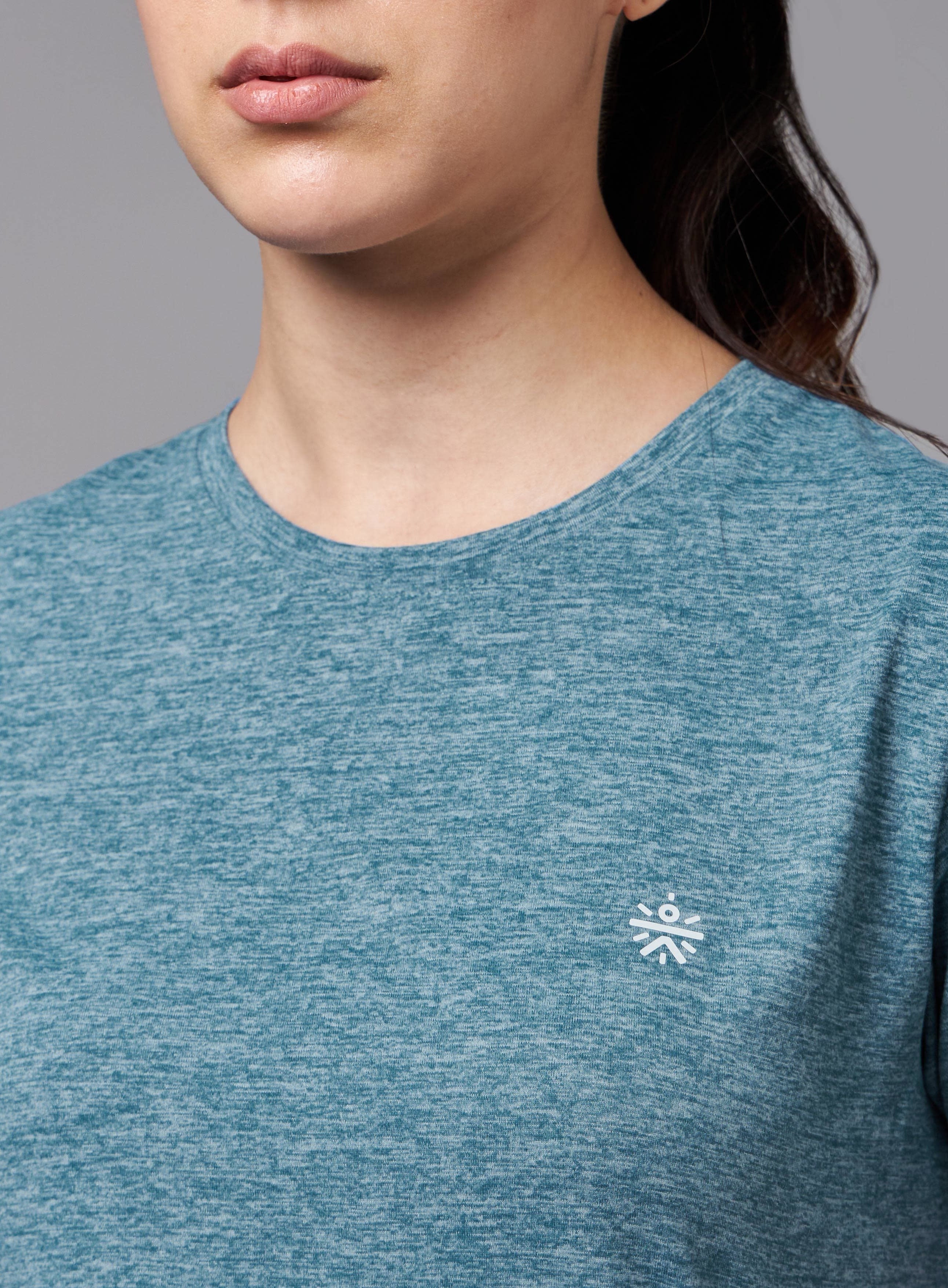 Women's Train All Day Blue Comfortech T-shirt