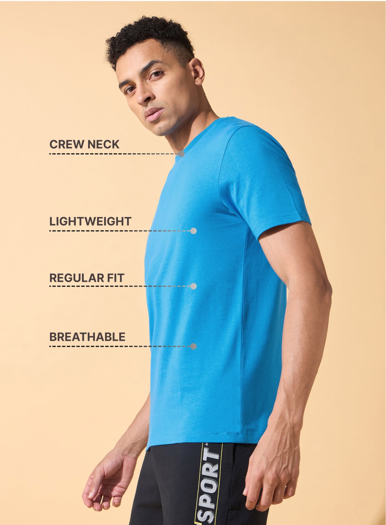 Cult Essential Cotton Pack of 2 T-shirts