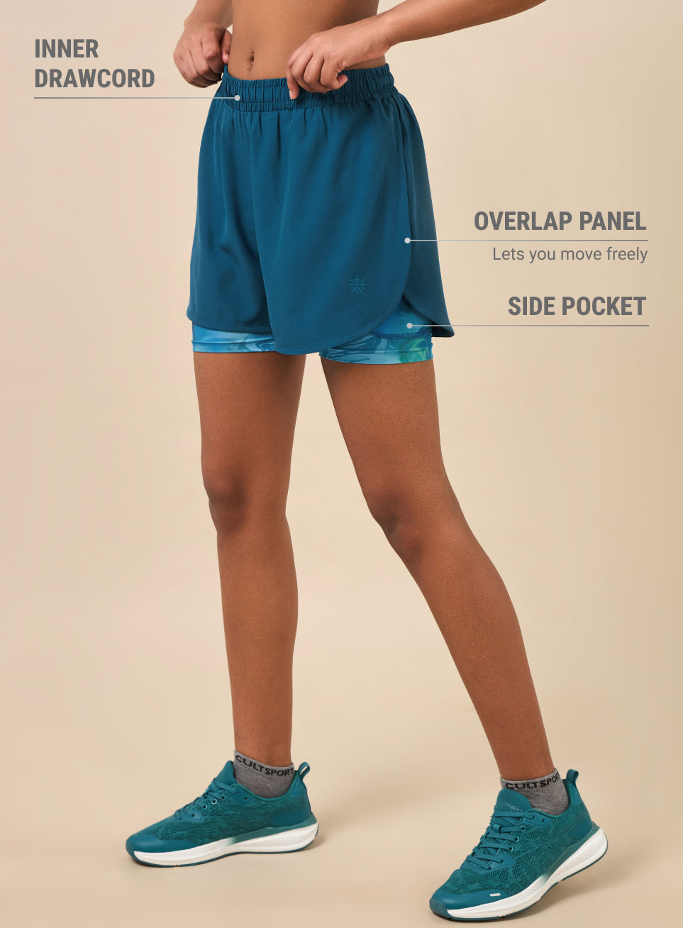 High Spirit AOP Built-In Shorts