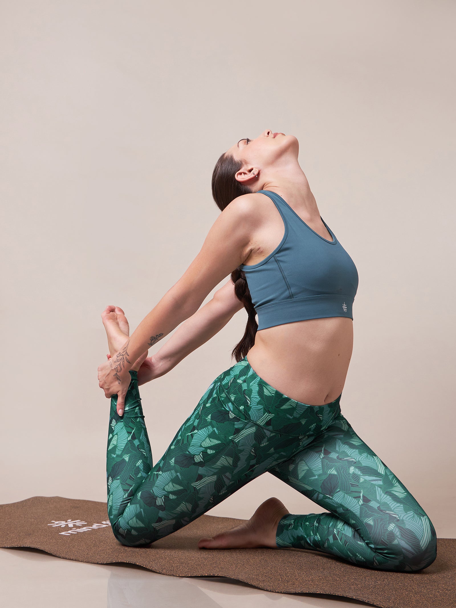 Zen Garden All Over Print Yoga Tights