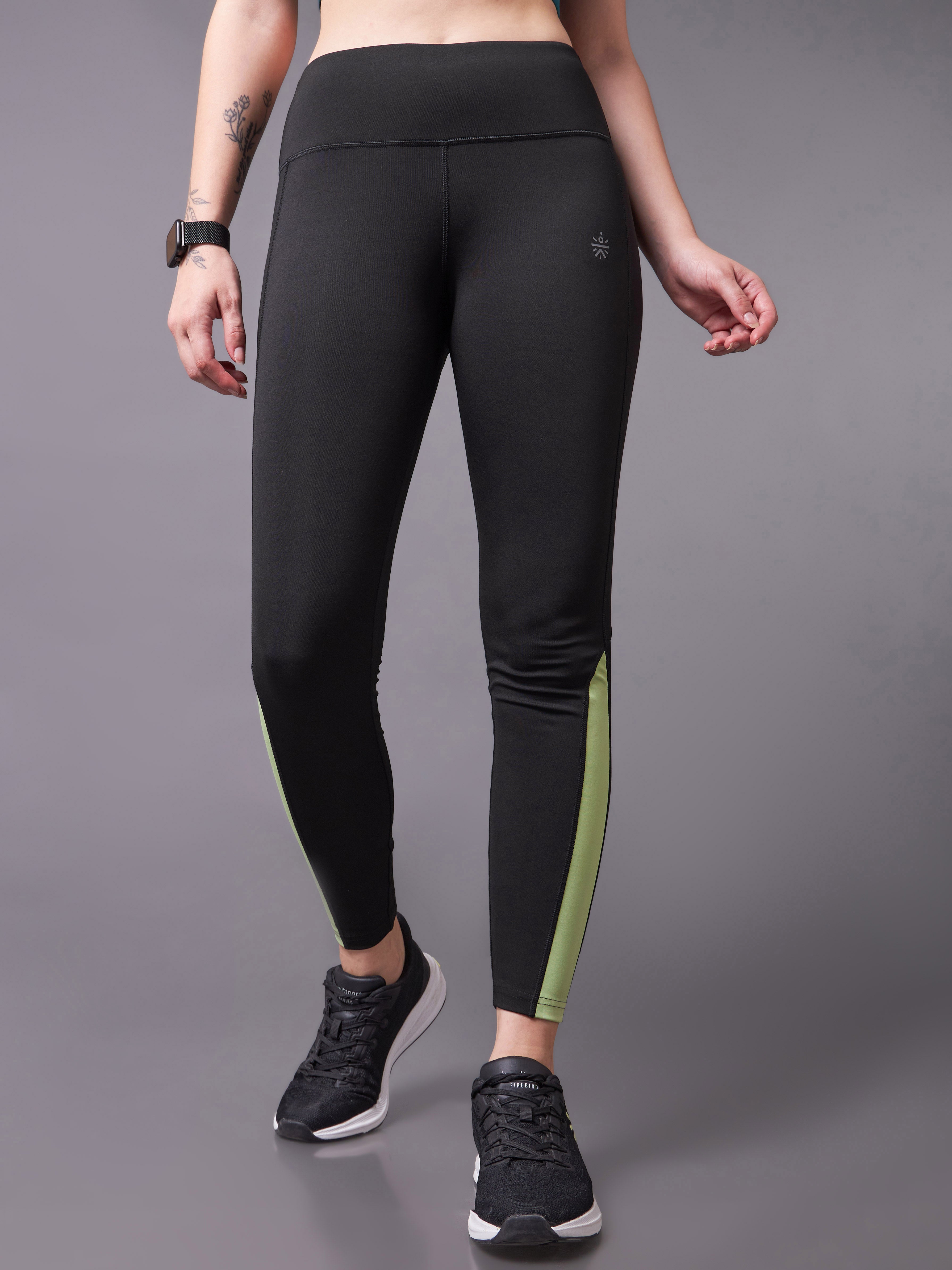 Iconic Black Running Tights