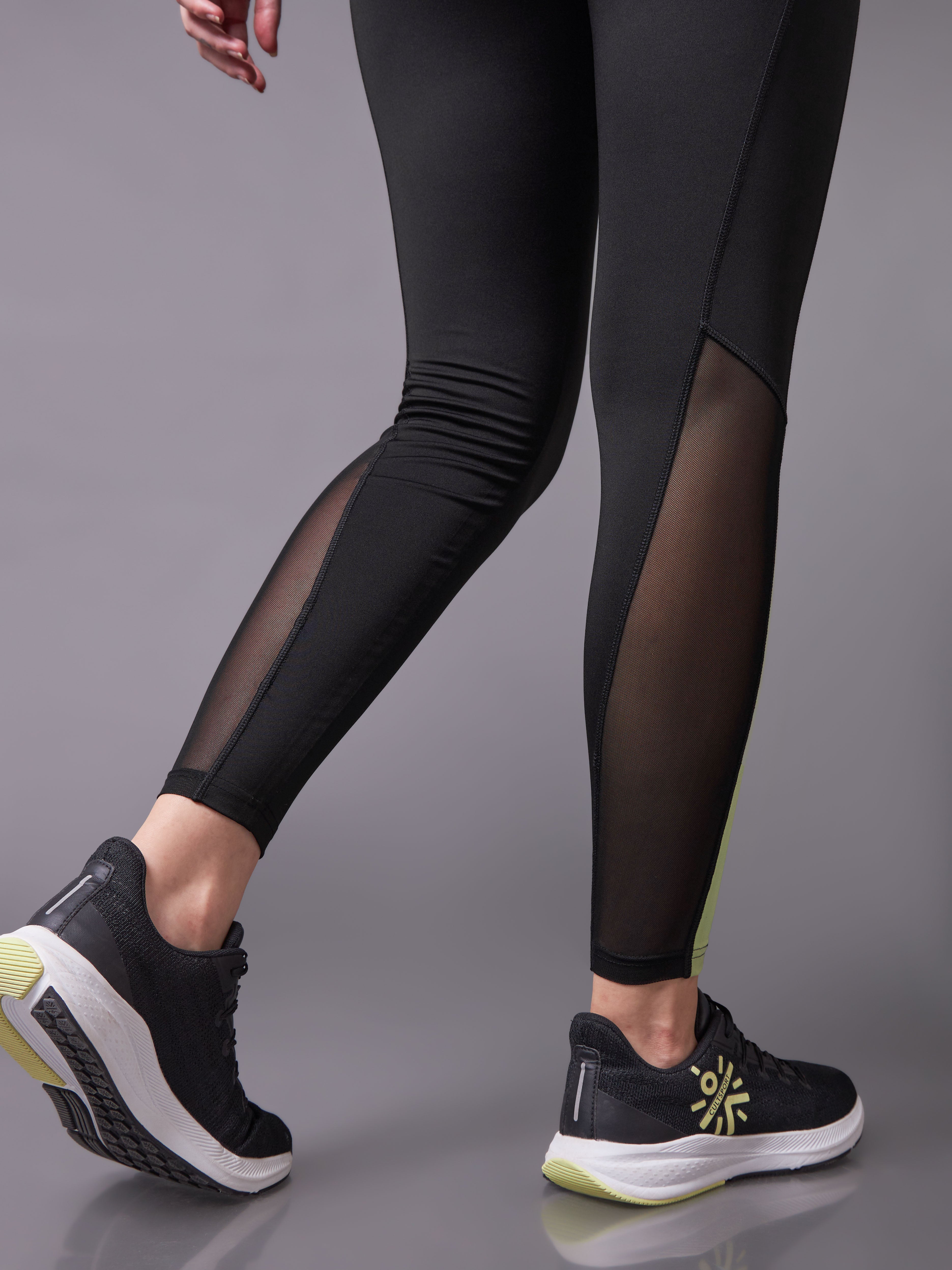Iconic Black Running Tights