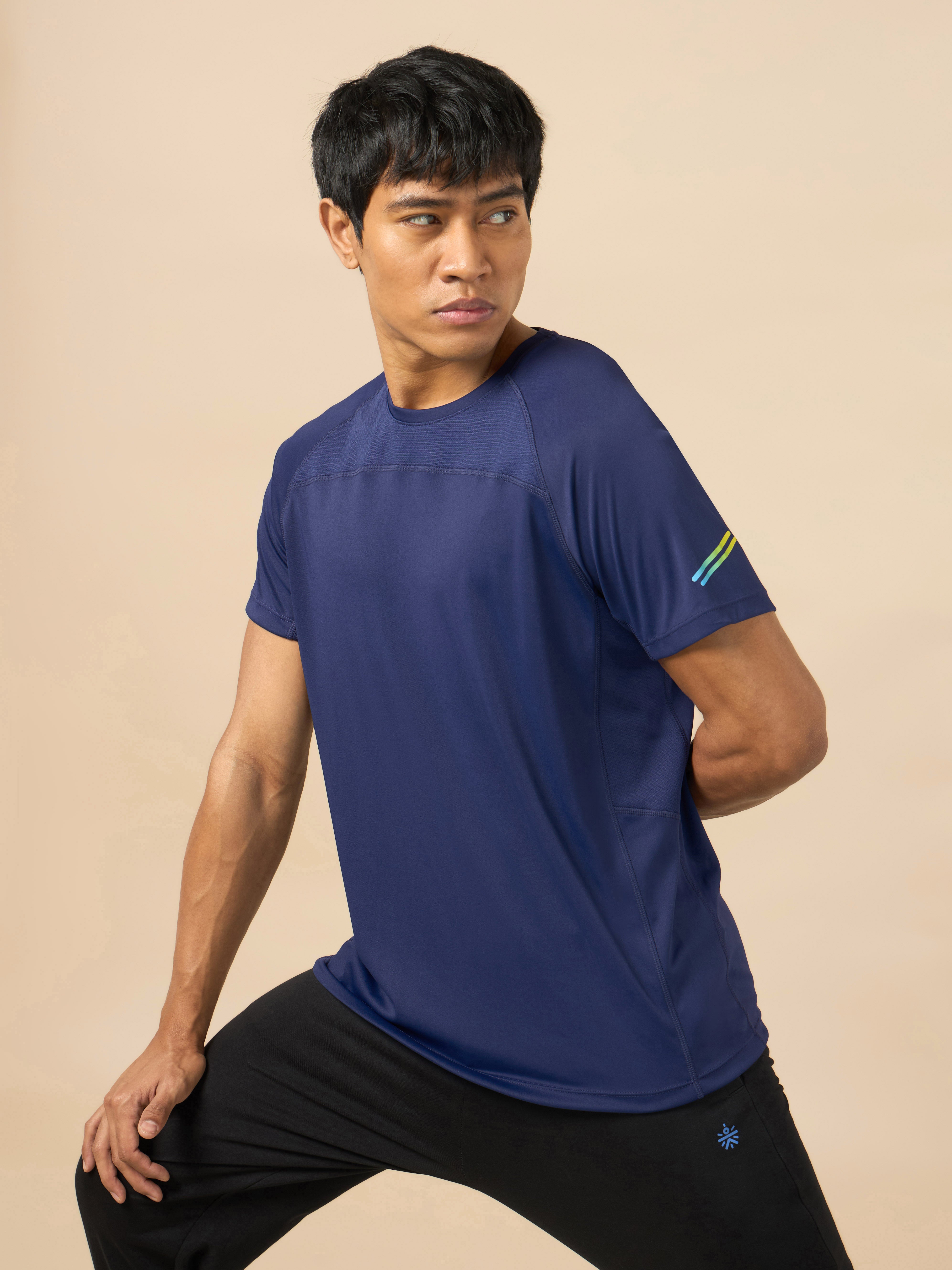 Men's Athletic Navy Performance T-shirt