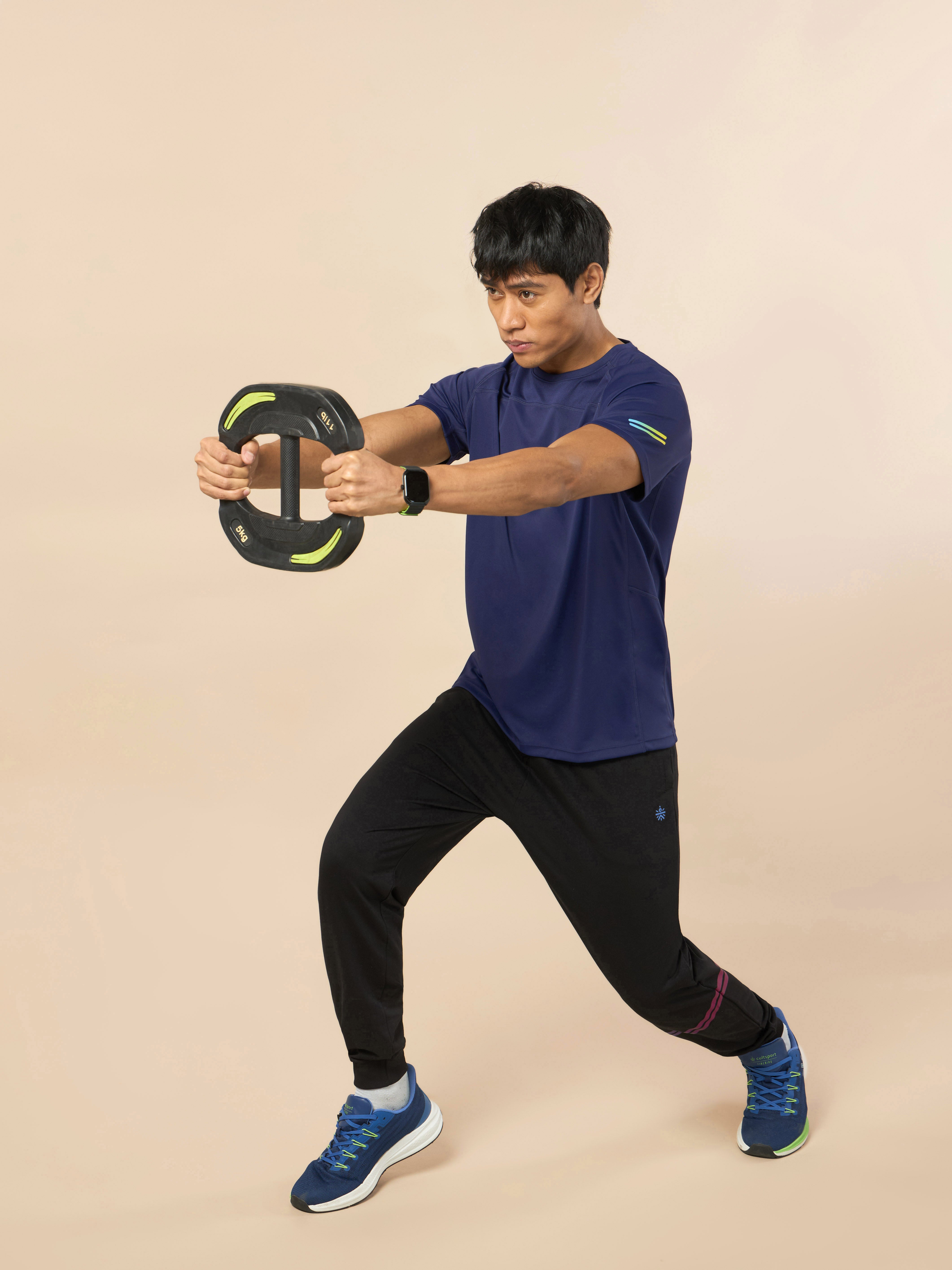 Men's Athletic Navy Performance T-shirt