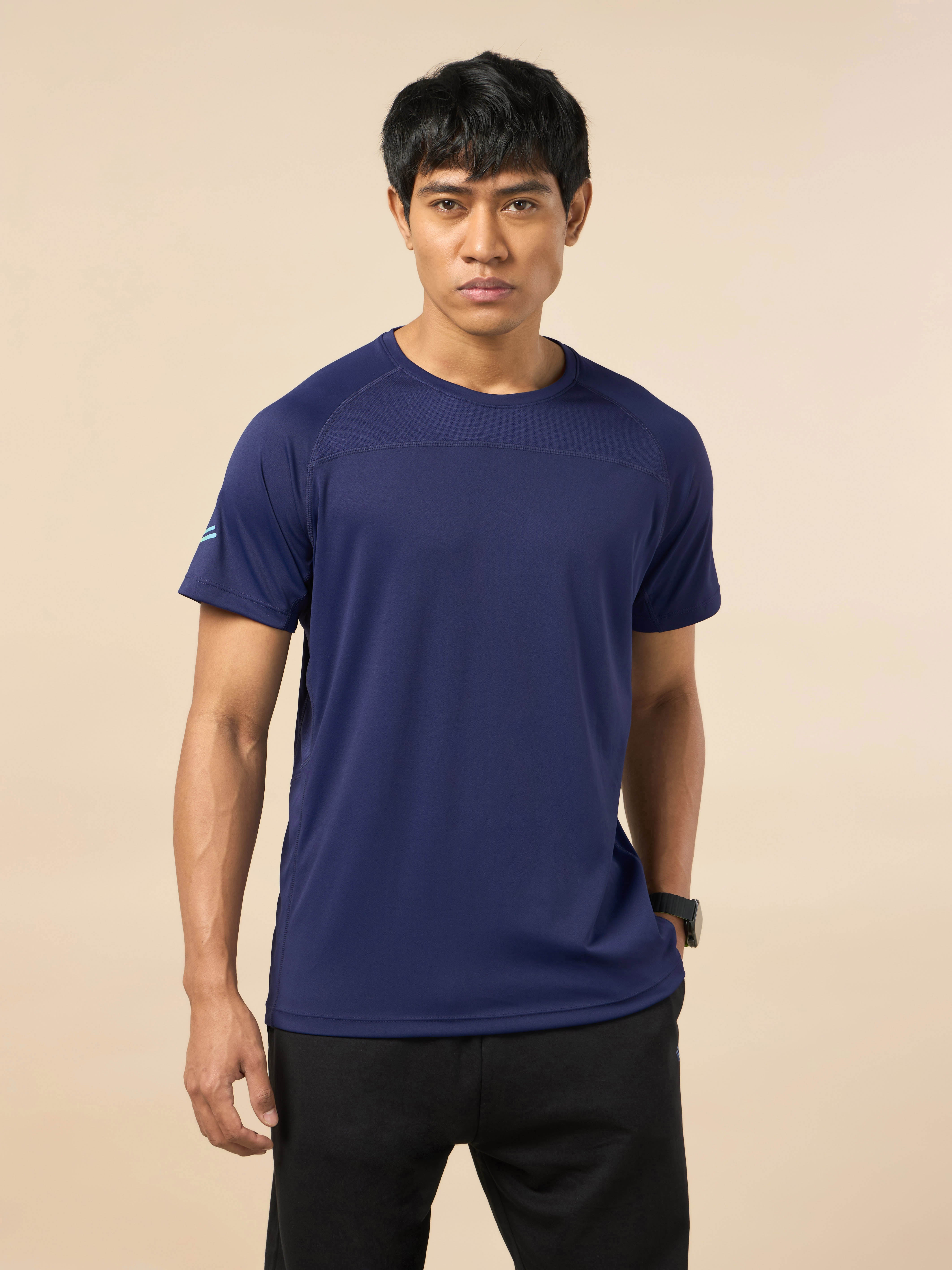 Men's Athletic Navy Performance T-shirt