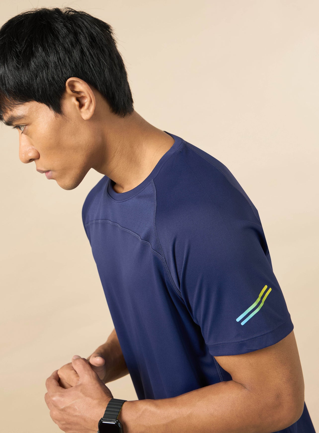 Men's Athletic Navy Performance T-shirt