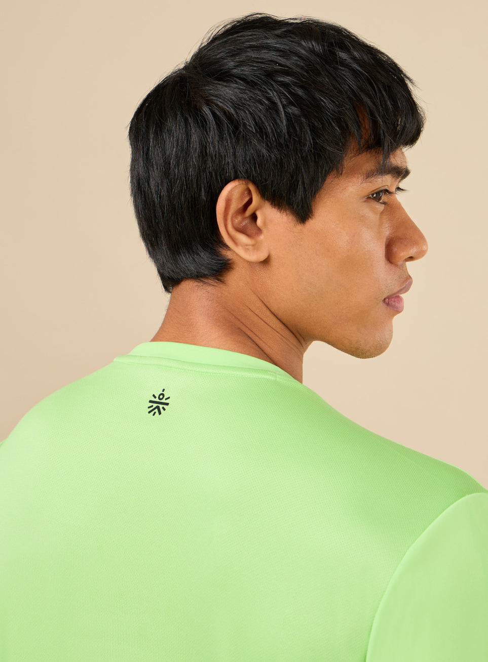 Men's All Round Green Workout T-shirt