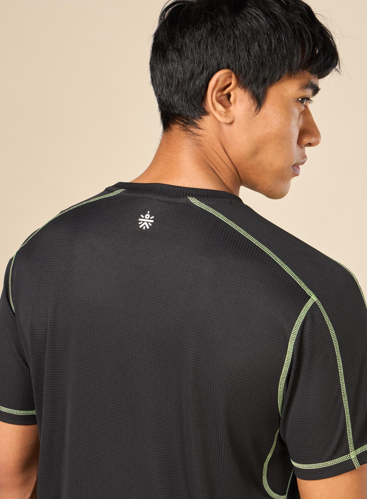 Men's 360 Degree Performance Black T-shirt