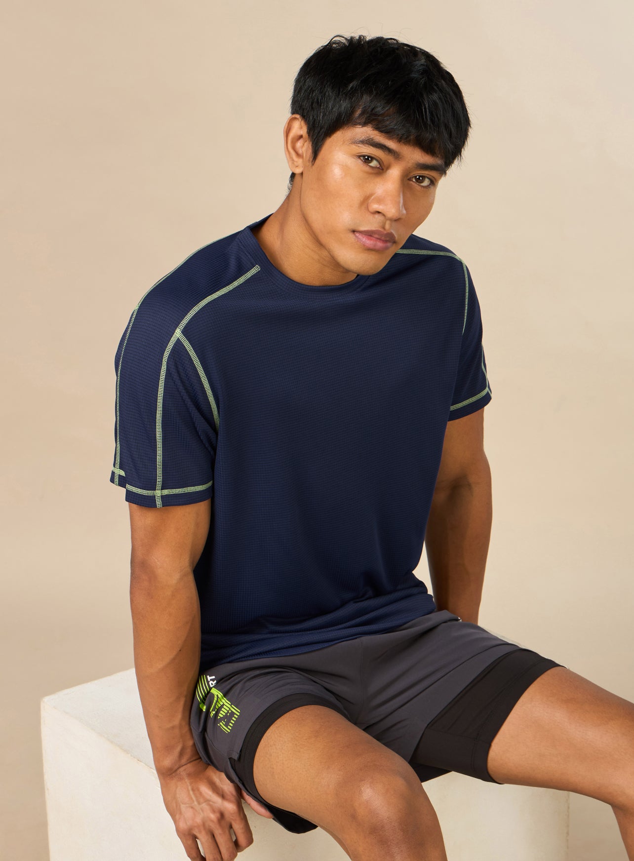 Men's 360 Degree Performance Navy T-shirt