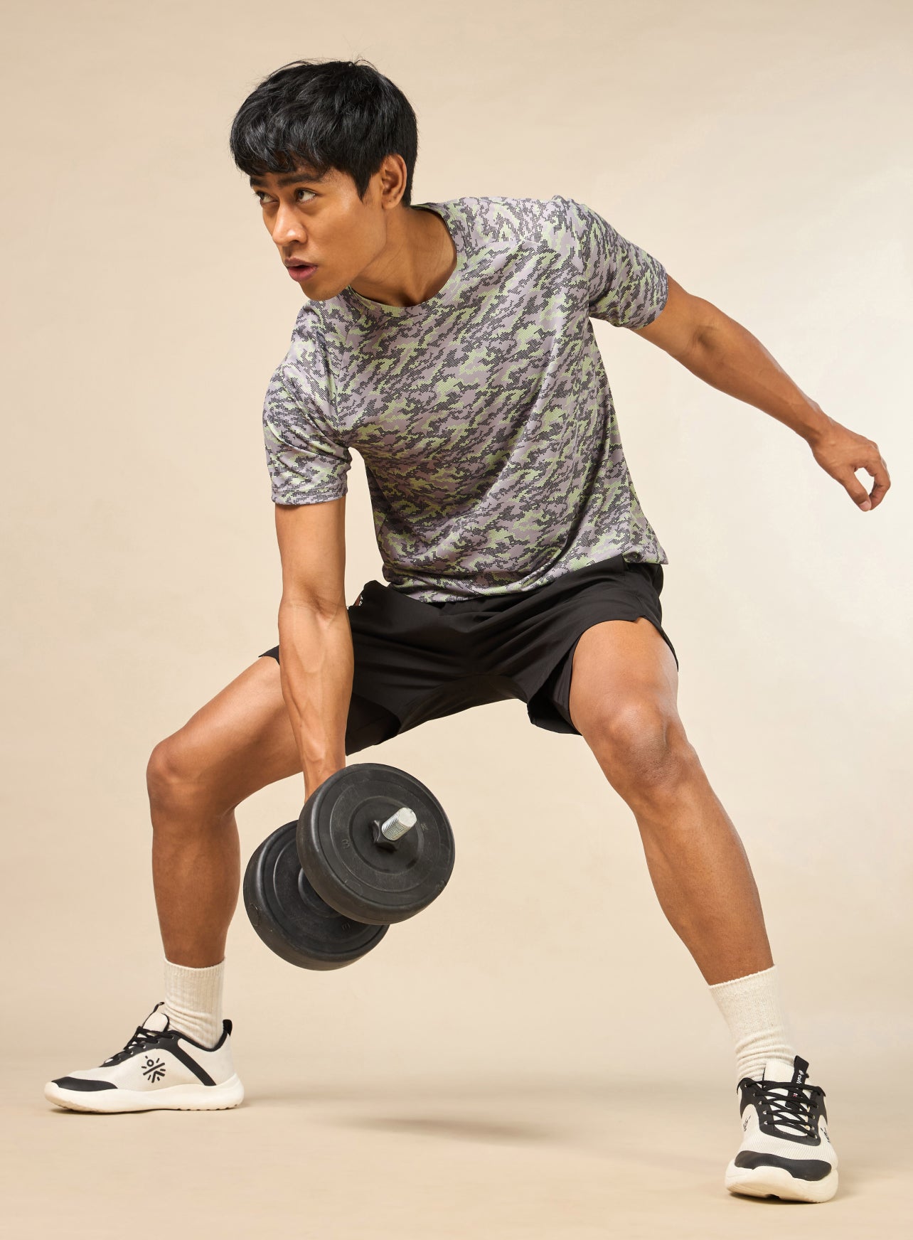 Men's Flex It Performance Grey T-shirt