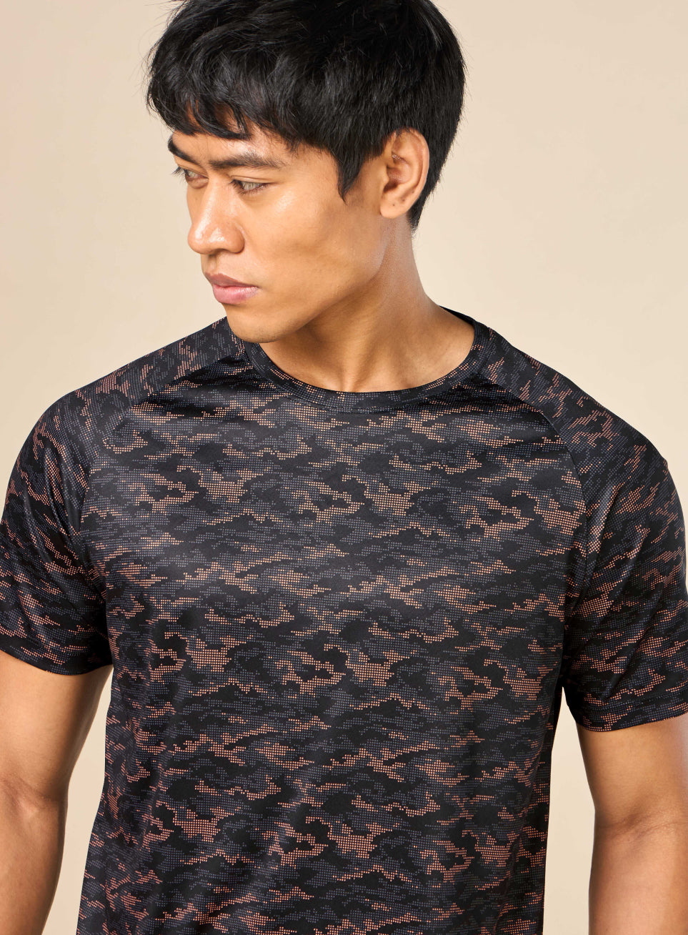 Men's Flex It Performance Black T-shirt