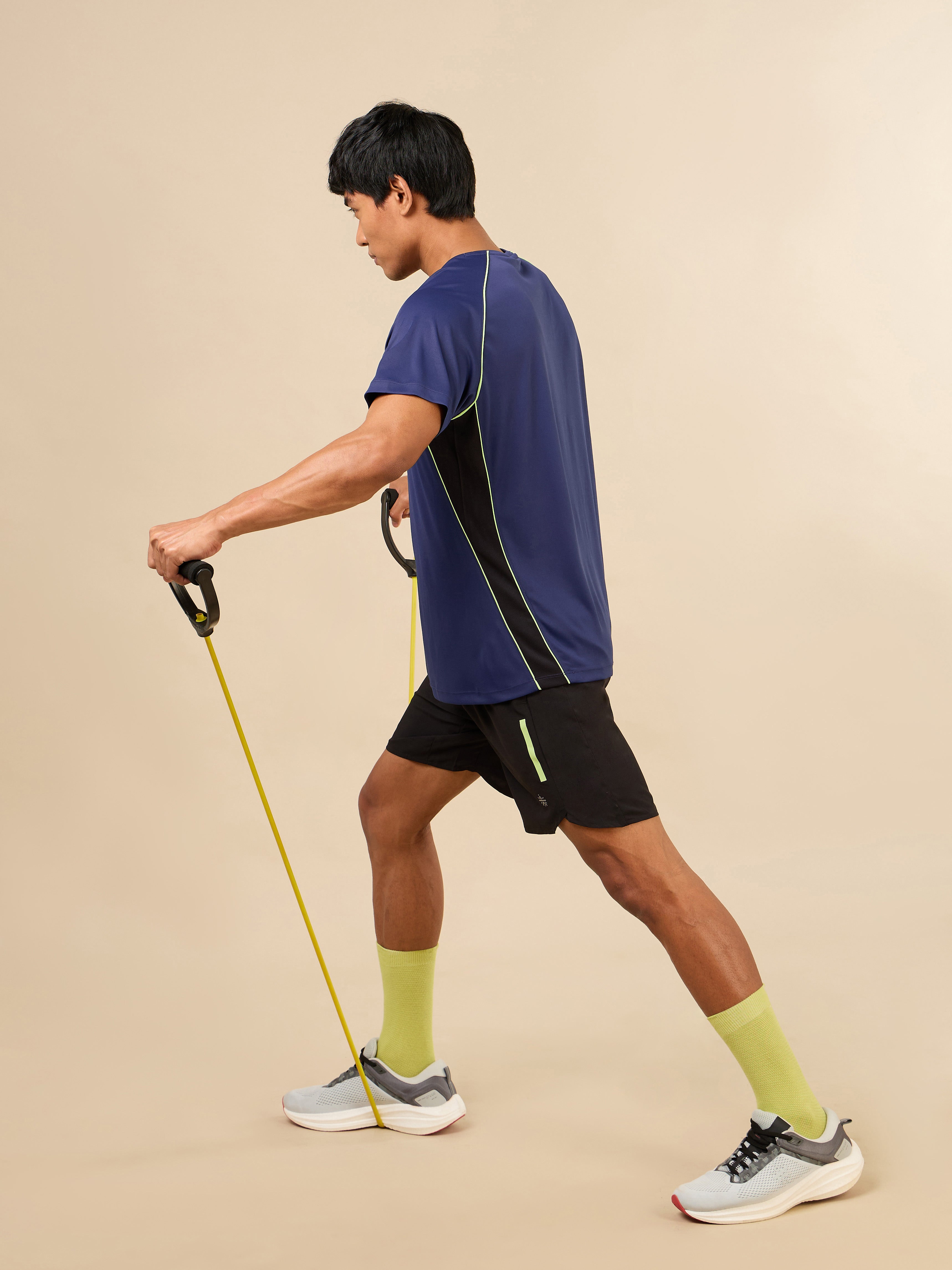 Men Navy HIIT Elevate Training T-shirt